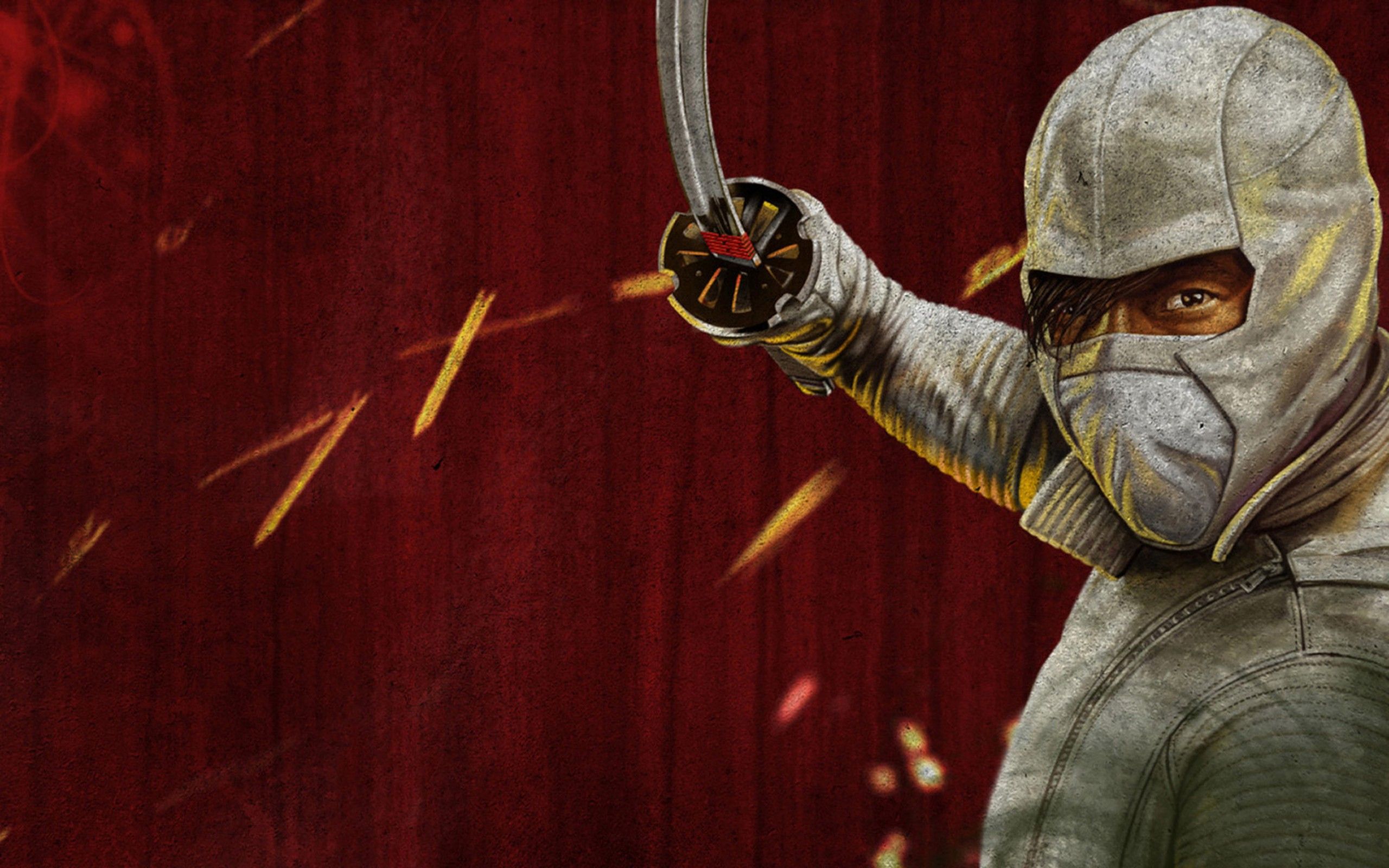 Fondo de pantalla de ninja 2560x1600