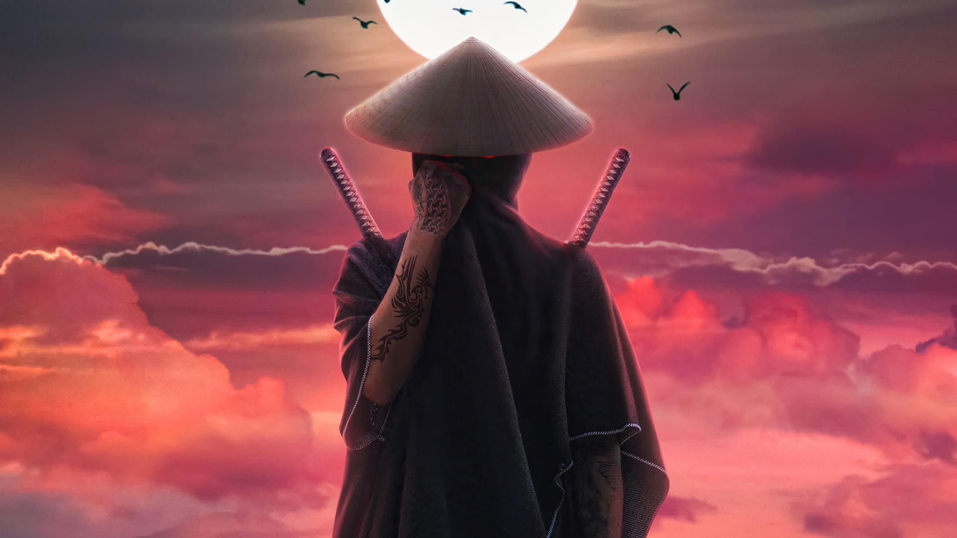 Fondo de pantalla de ninja 1920x1080