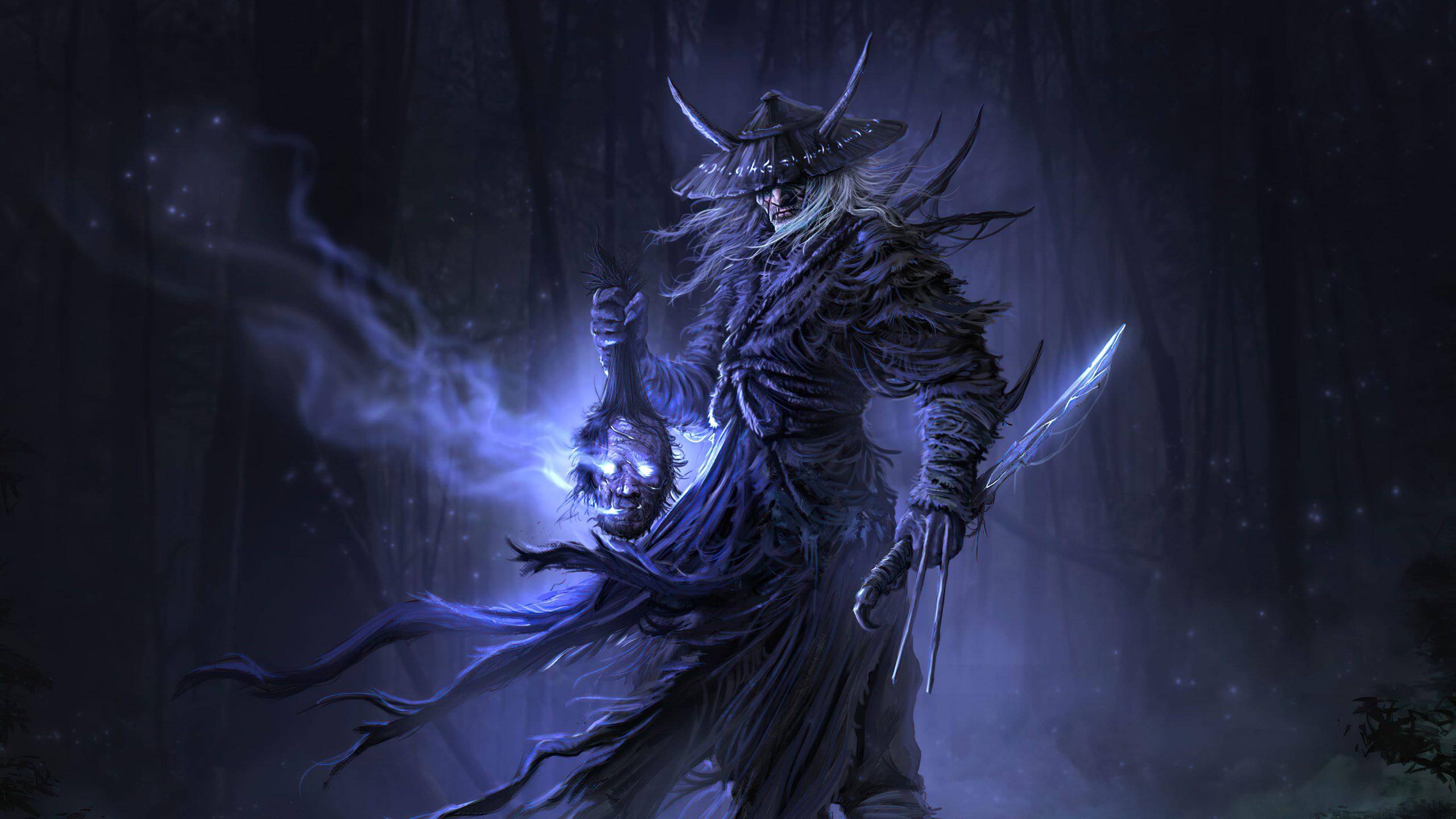 Fondo de pantalla de ninja 2560x1440
