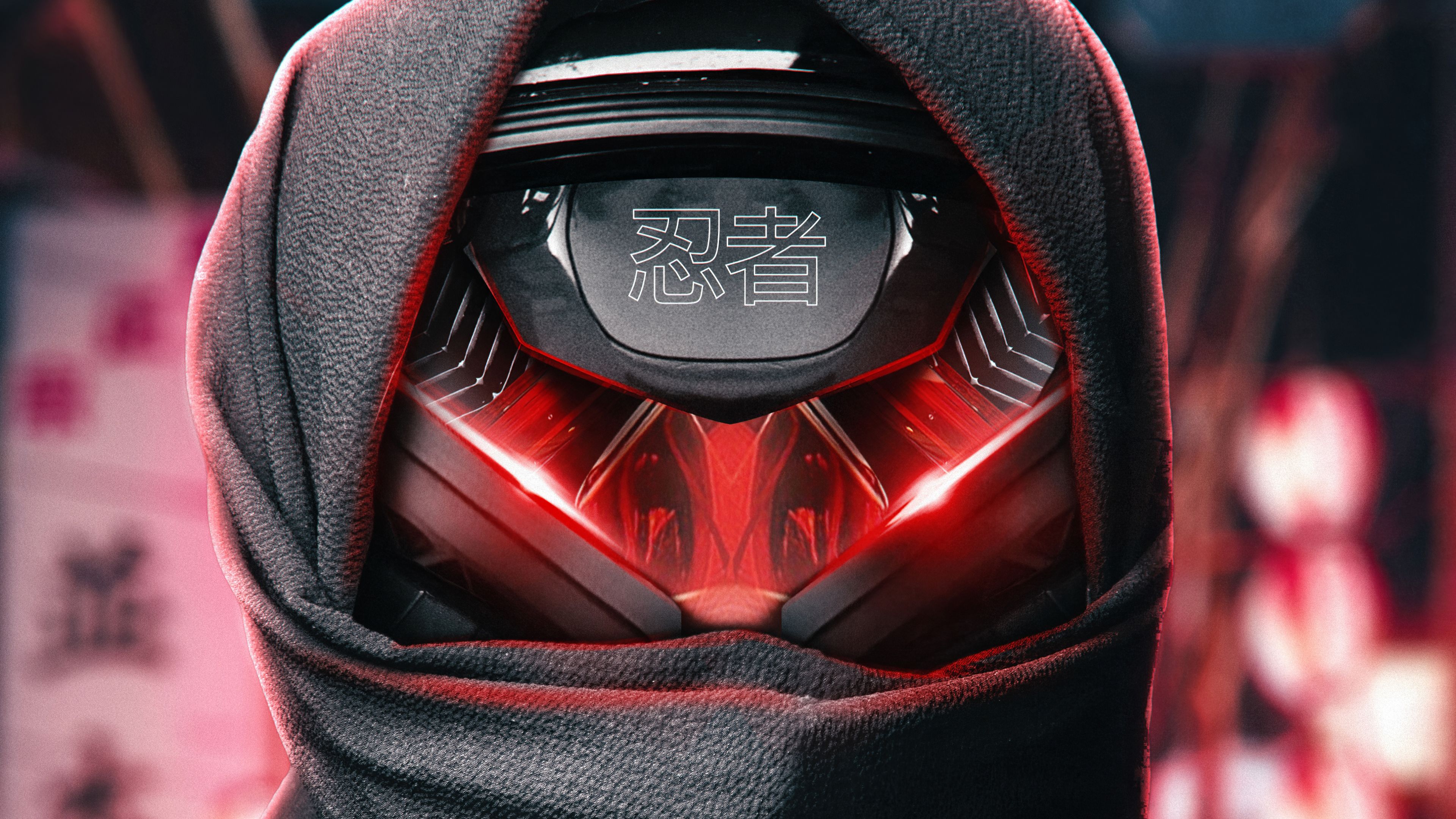 Fondo de pantalla de ninja 3840x2160