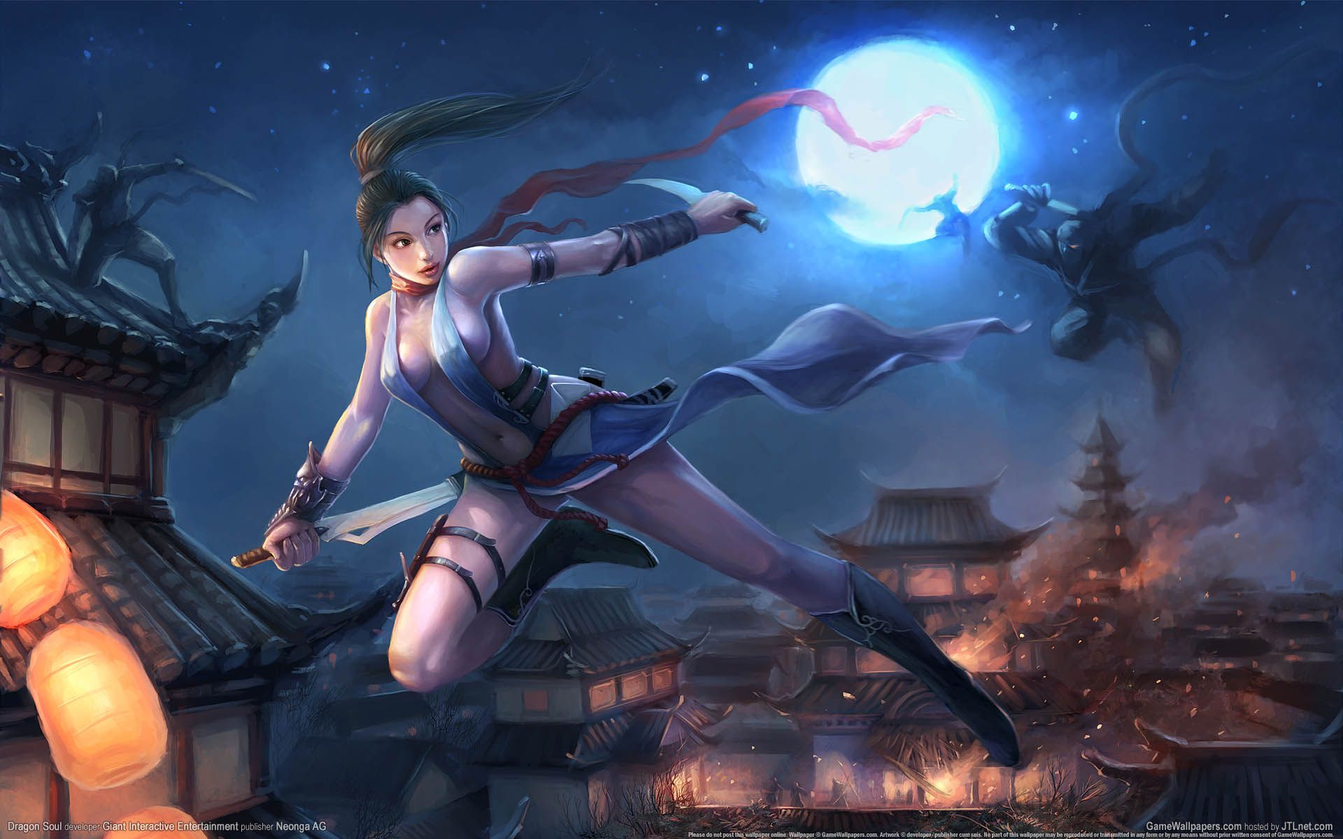 Fondo de pantalla de ninja 1920x1200