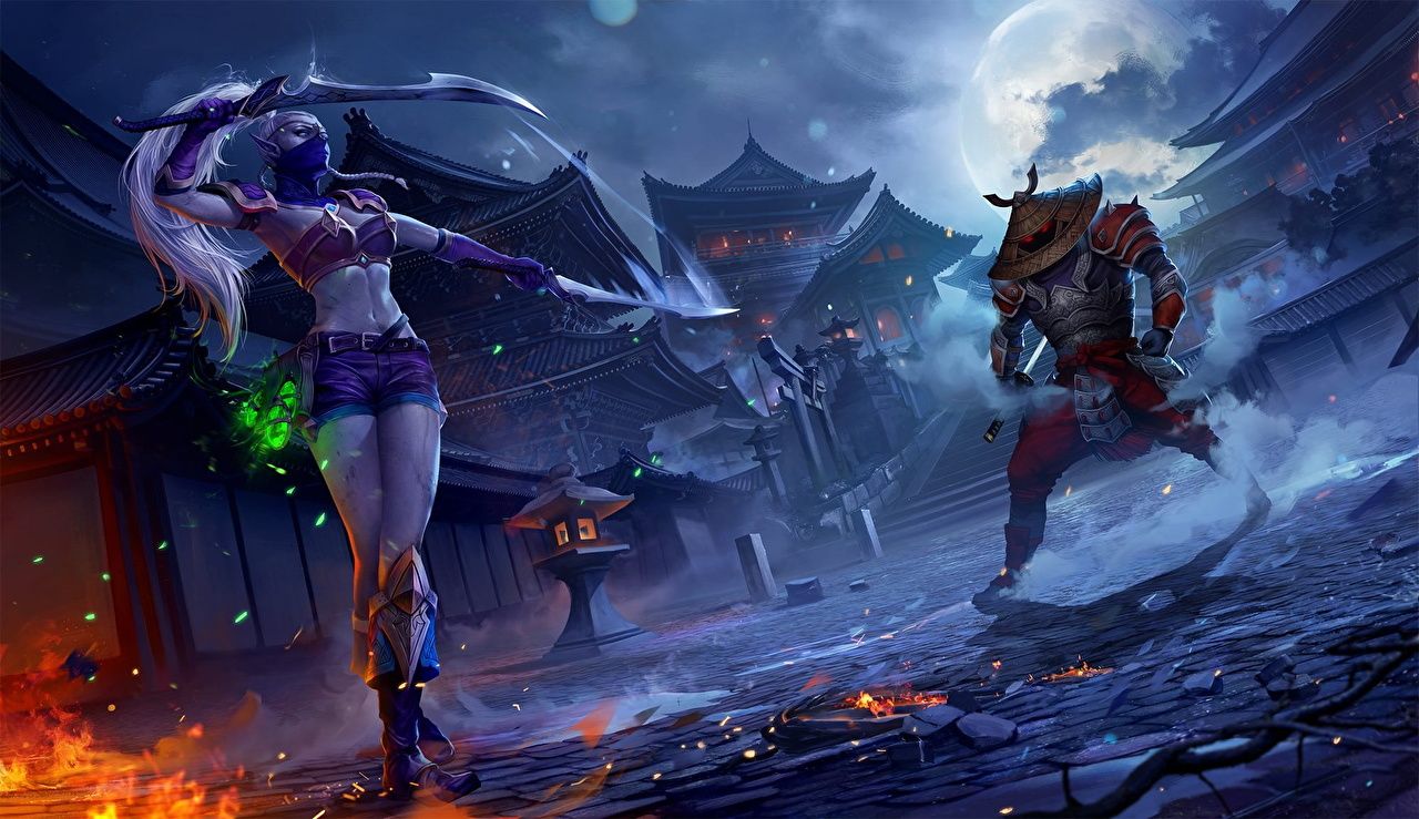 Fondo de pantalla de ninja 1280x739