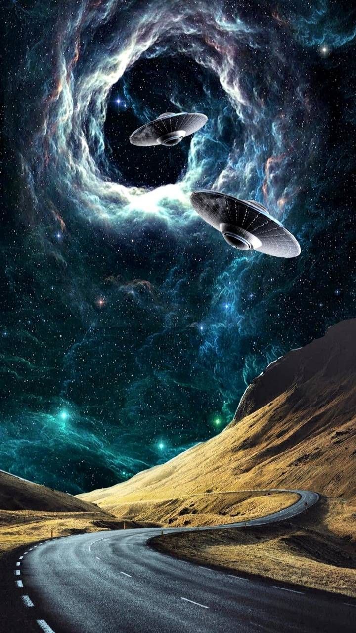 Fondo de pantalla de ovni 720x1280
