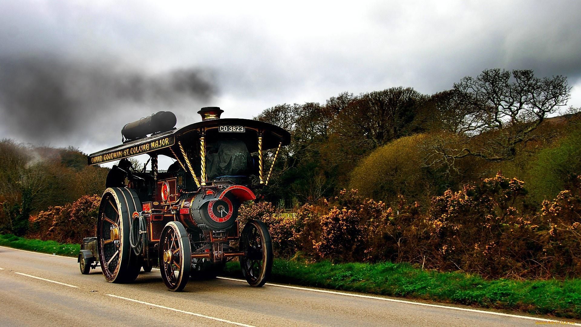 Tractor Wallpaper | Oldtimer viejo vehículo tractor | HD Wallpaper
