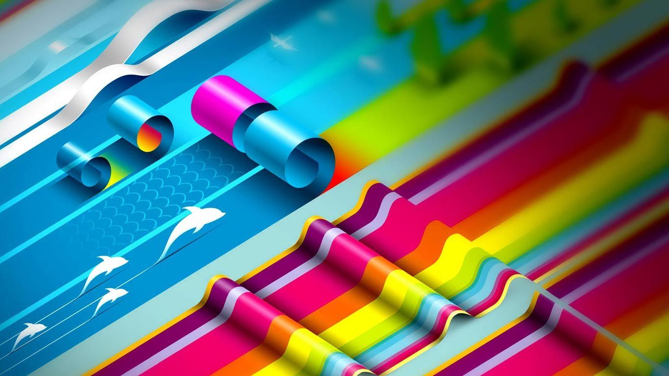 Diseño gráfico Los Angeles | Diseño grafico | Fondo de pantalla colorido