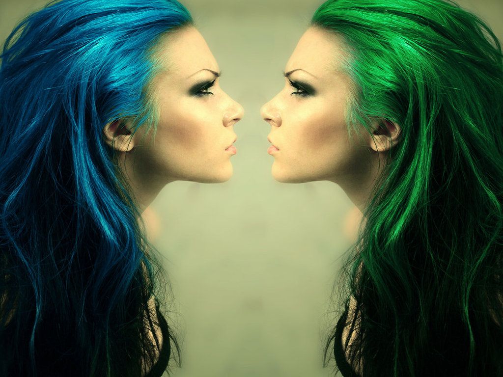 Fondo de pantalla de espejo 1024x768