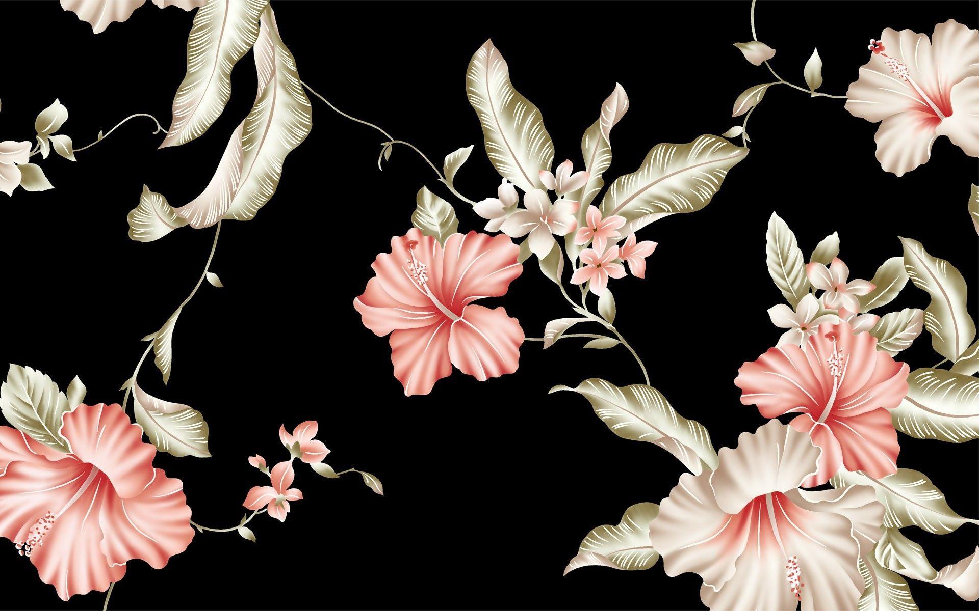 Vintage Flowers Wallpapers