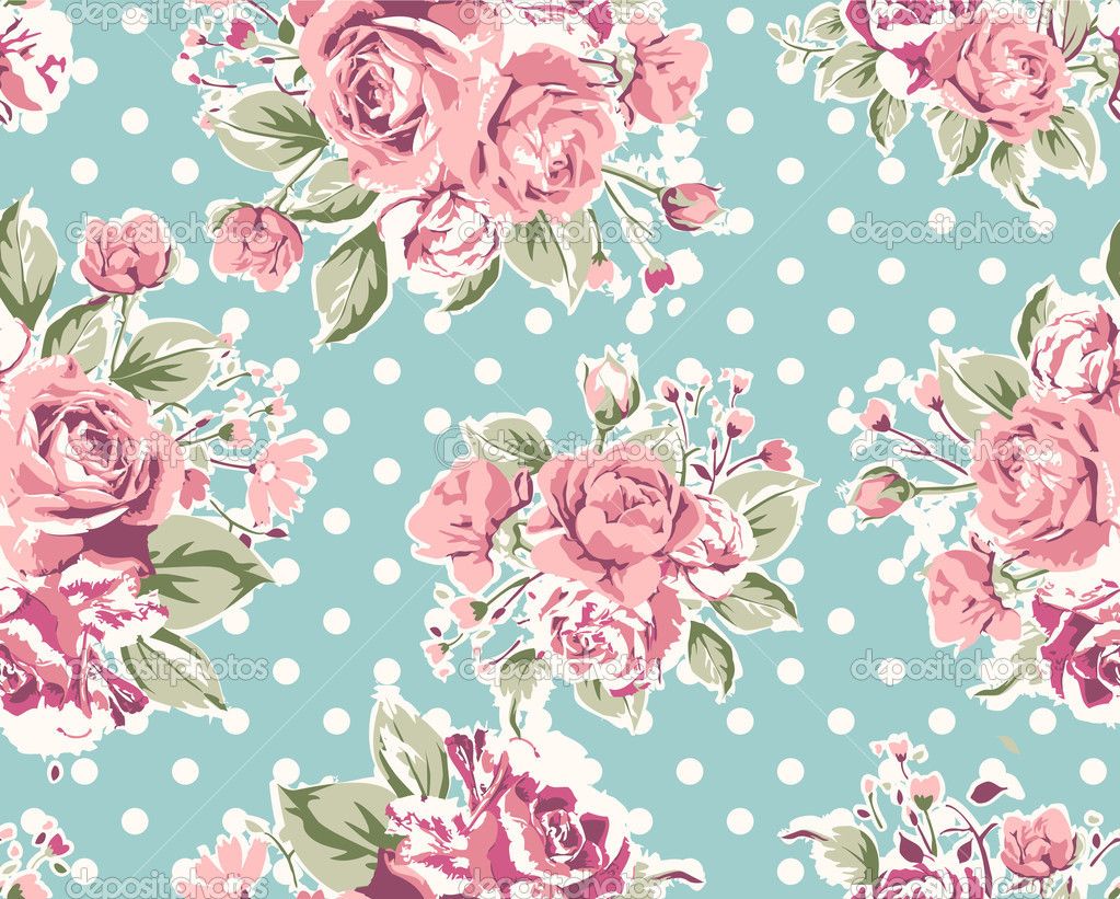 Galería de papel tapiz de flores vintage