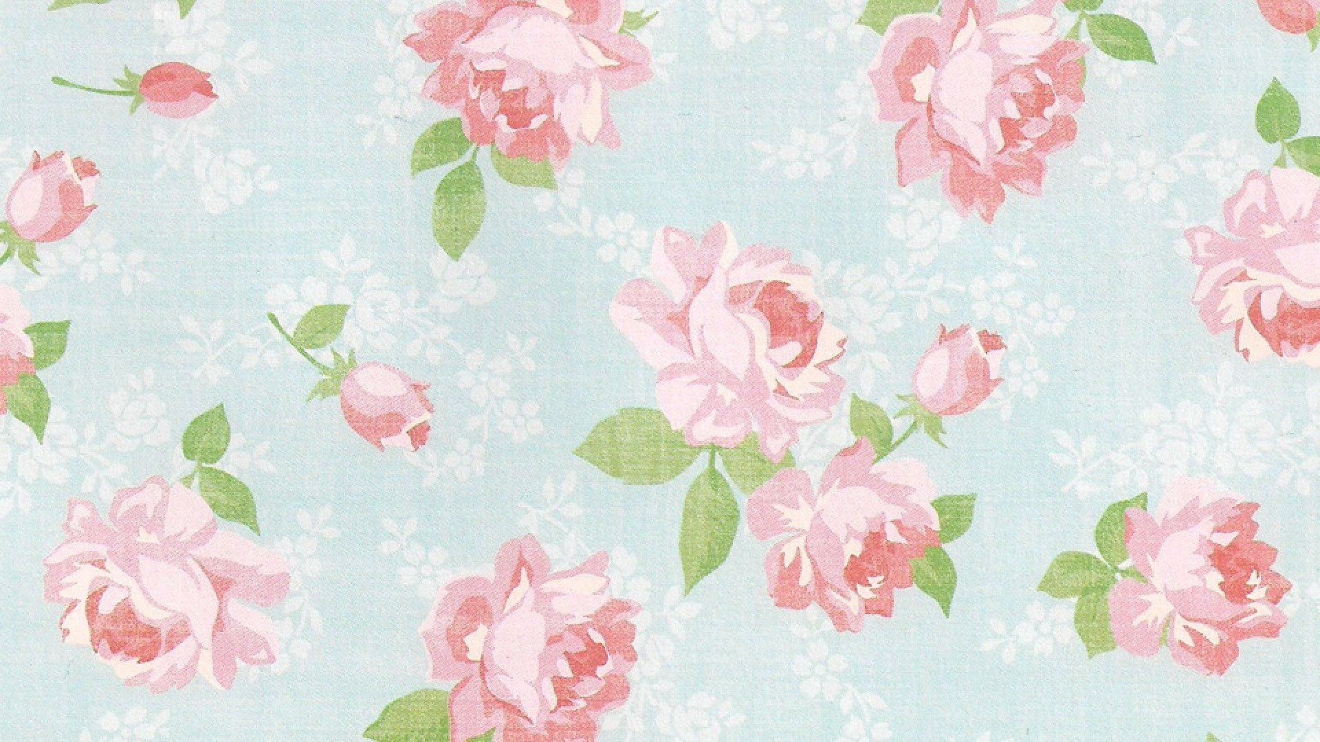 10 últimos fondos de pantalla de flores rosadas vintage FULL HD 1920 × 1080 para PC