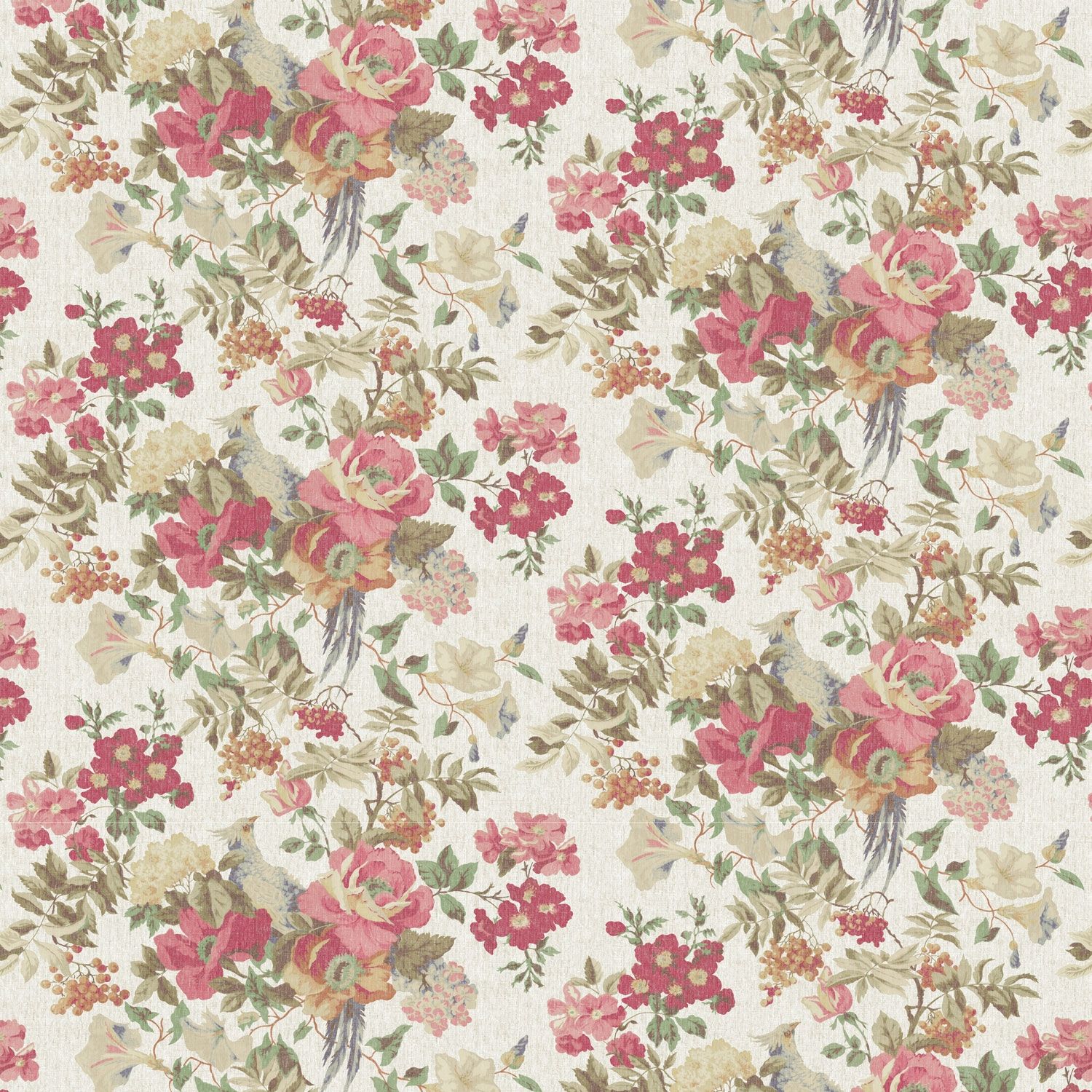 Colección de Diane Murphy Vintage Flowers Wallpapers