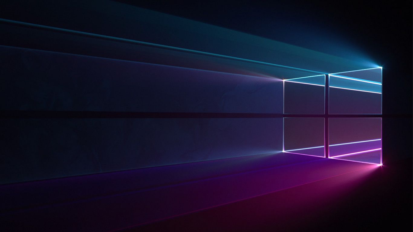 Descargar fondo de pantalla: Windows 10 Hero 1366x768