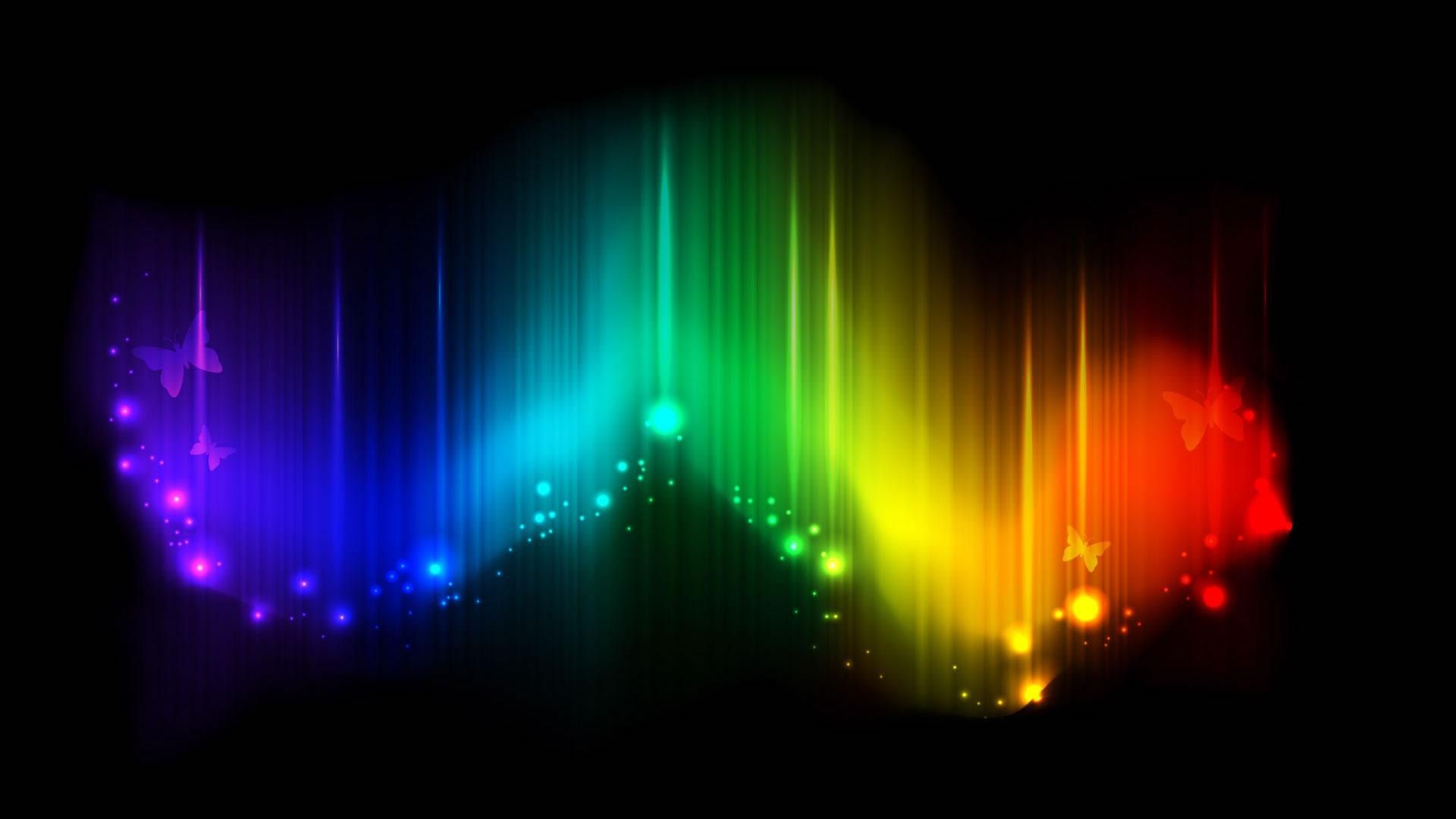 Resumen, Negro, Multicolor, Obra de arte, Línea, Colores Wallpapers HD