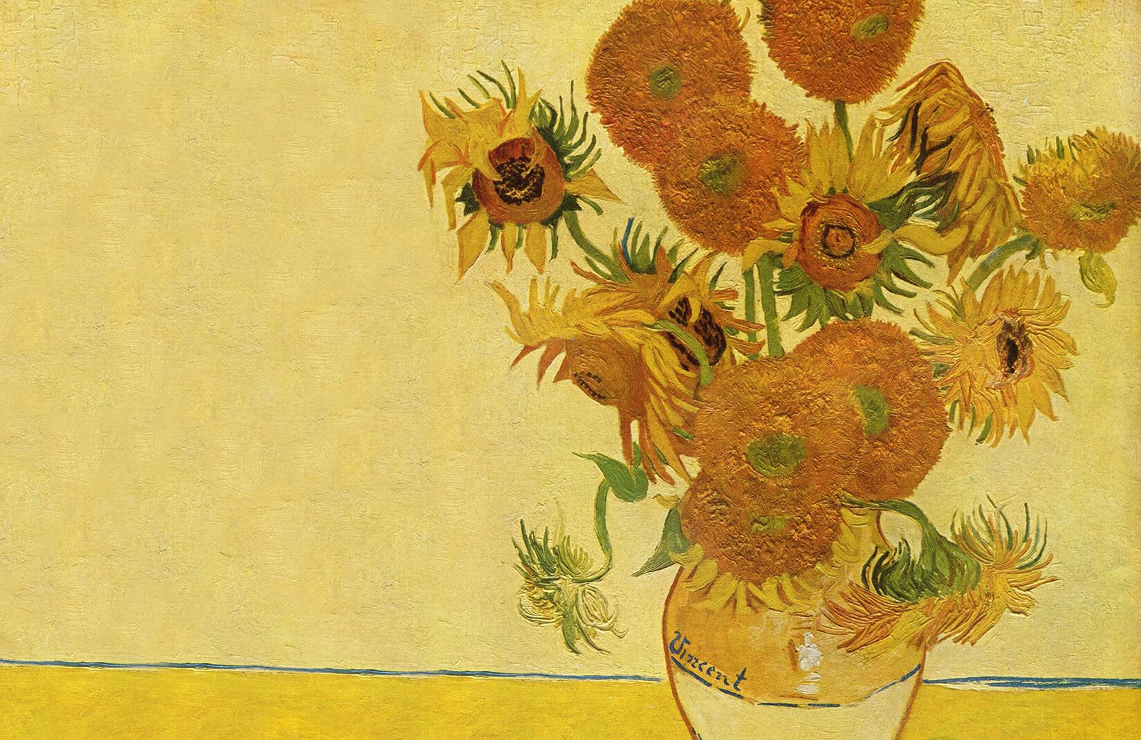 Girasoles de Van Gogh Wallpaper Mural | Murales