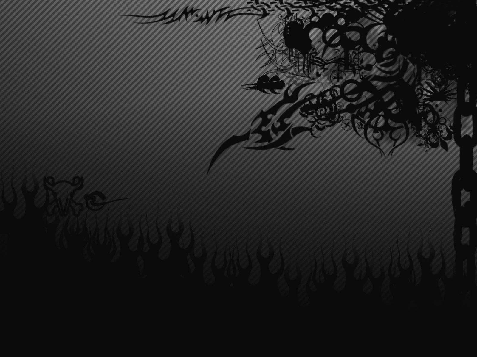 Fondo de pantalla gris oscuro 1600x1200