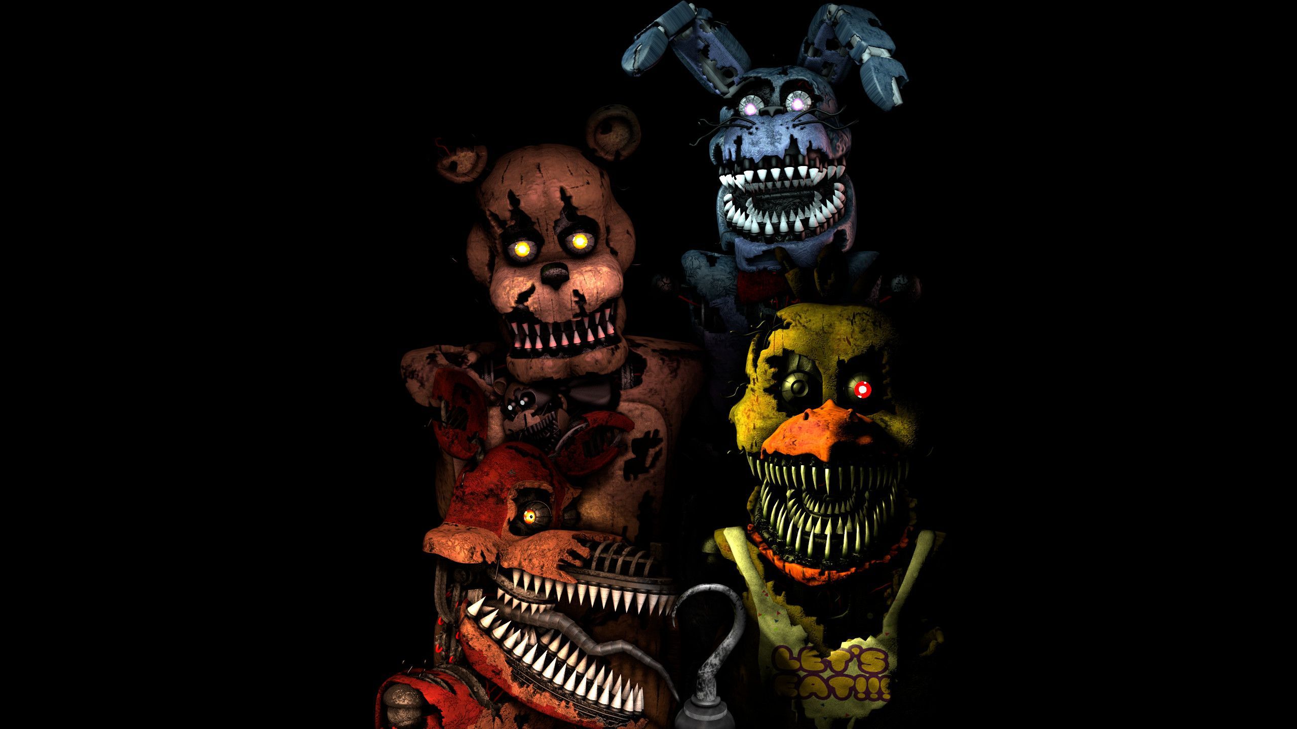 Fondo de pantalla de Five Nights at Freddy's 2560x1440