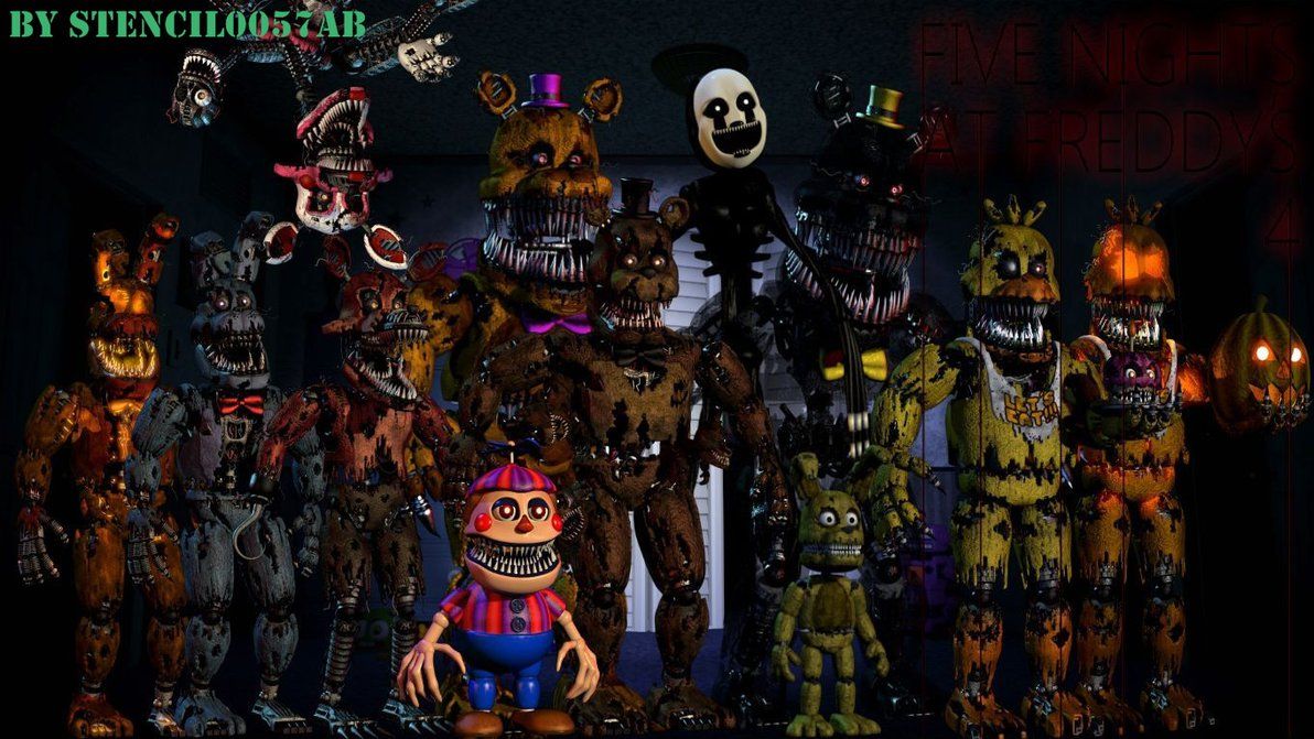 Fondo de pantalla de Five Nights at Freddy's 1192x671