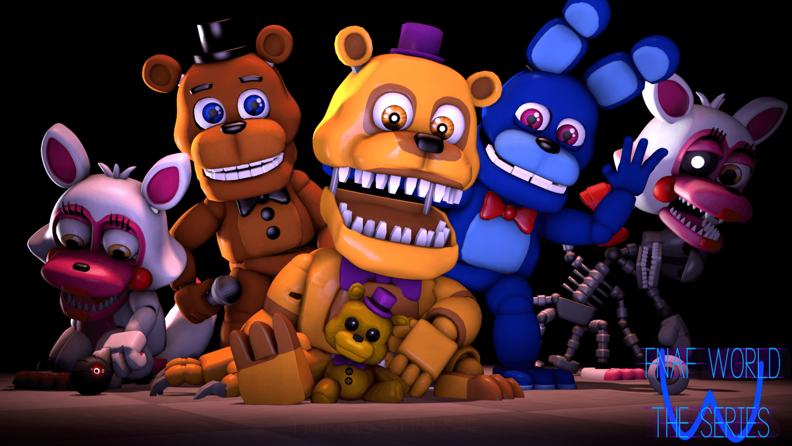 Fondo de pantalla de Five Nights at Freddy's 1600x900