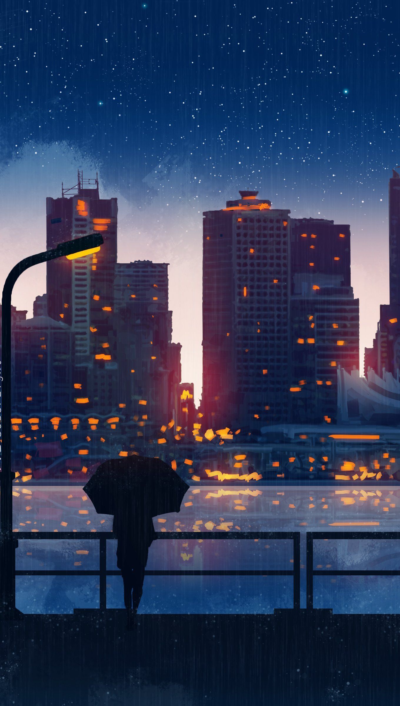 Fondo de pantalla  urbano 1360x2400