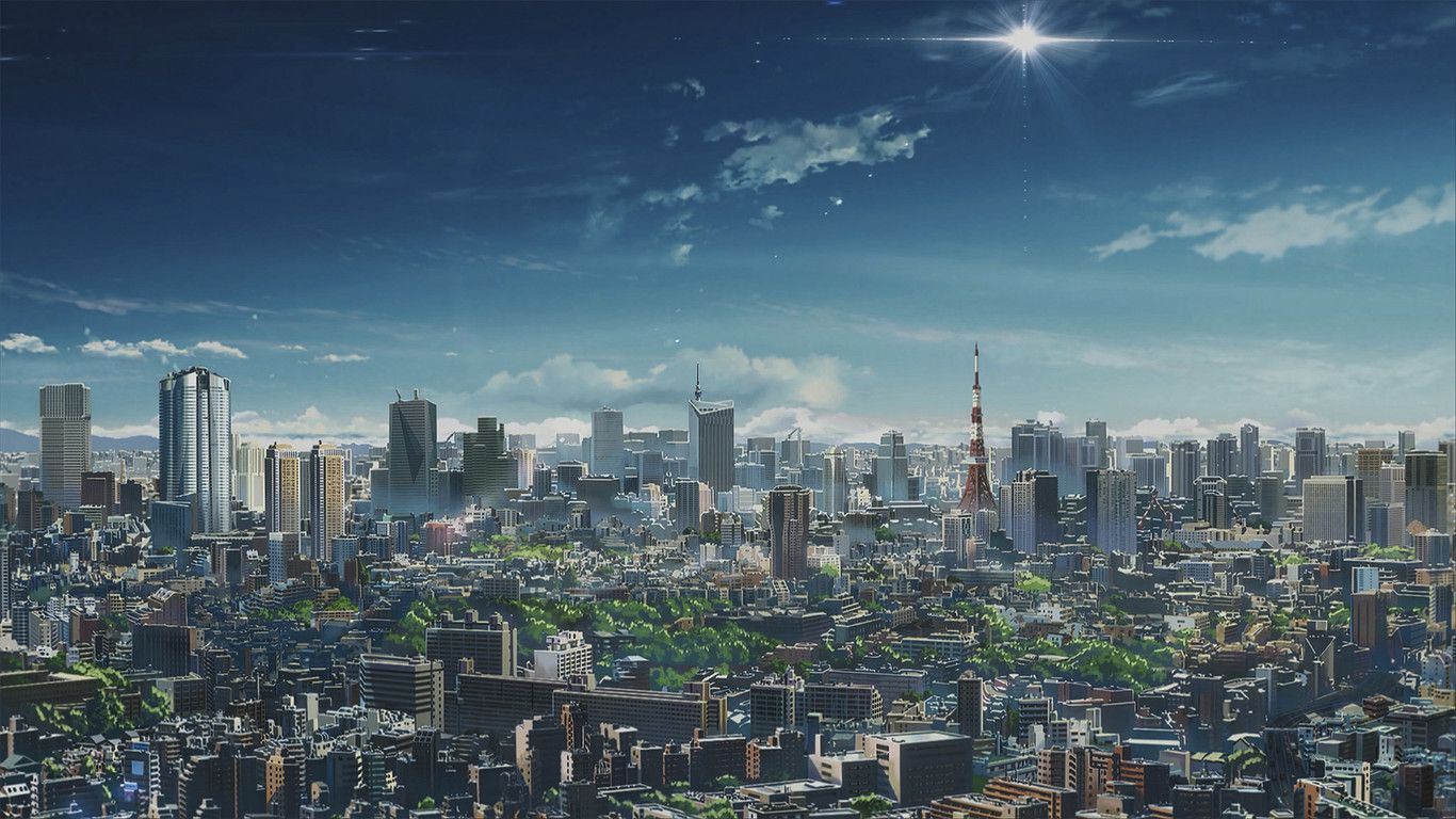 Fondo de pantalla  urbano 1366x768