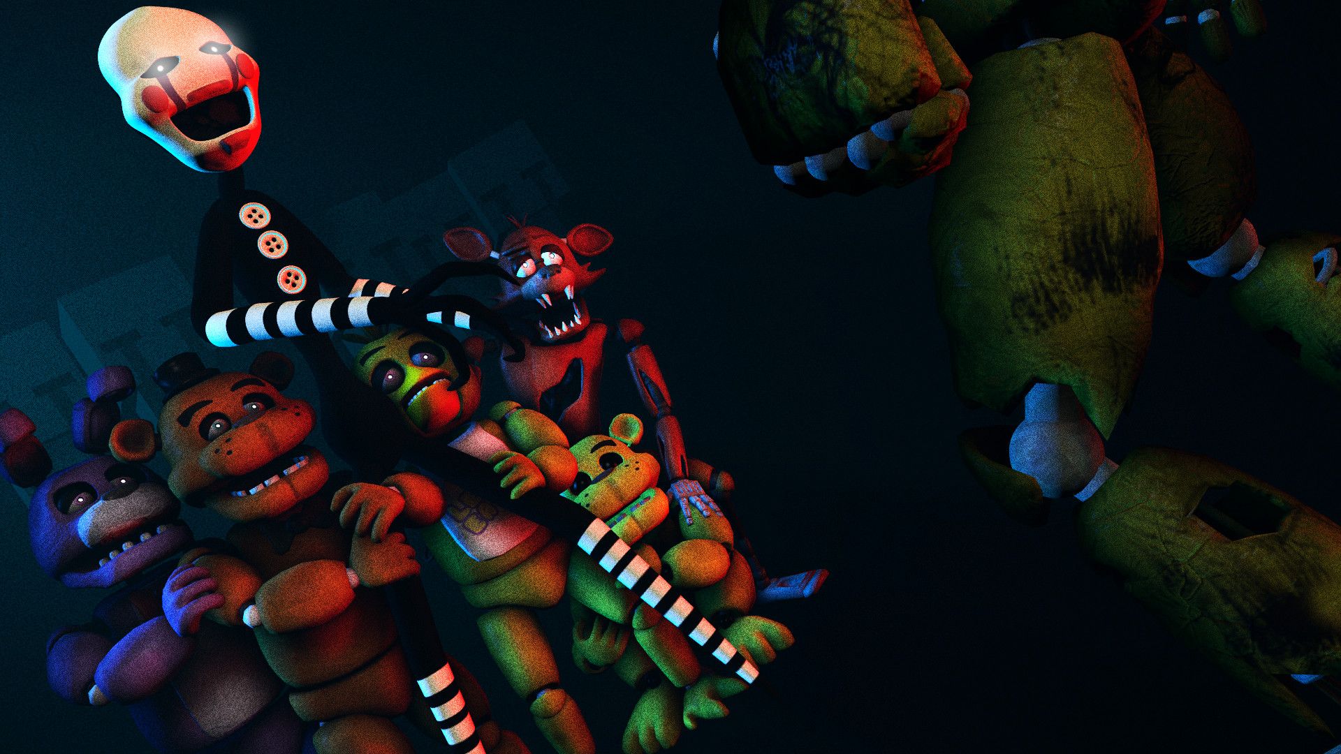 Fondo de pantalla de Five Nights at Freddy's 1920x1080