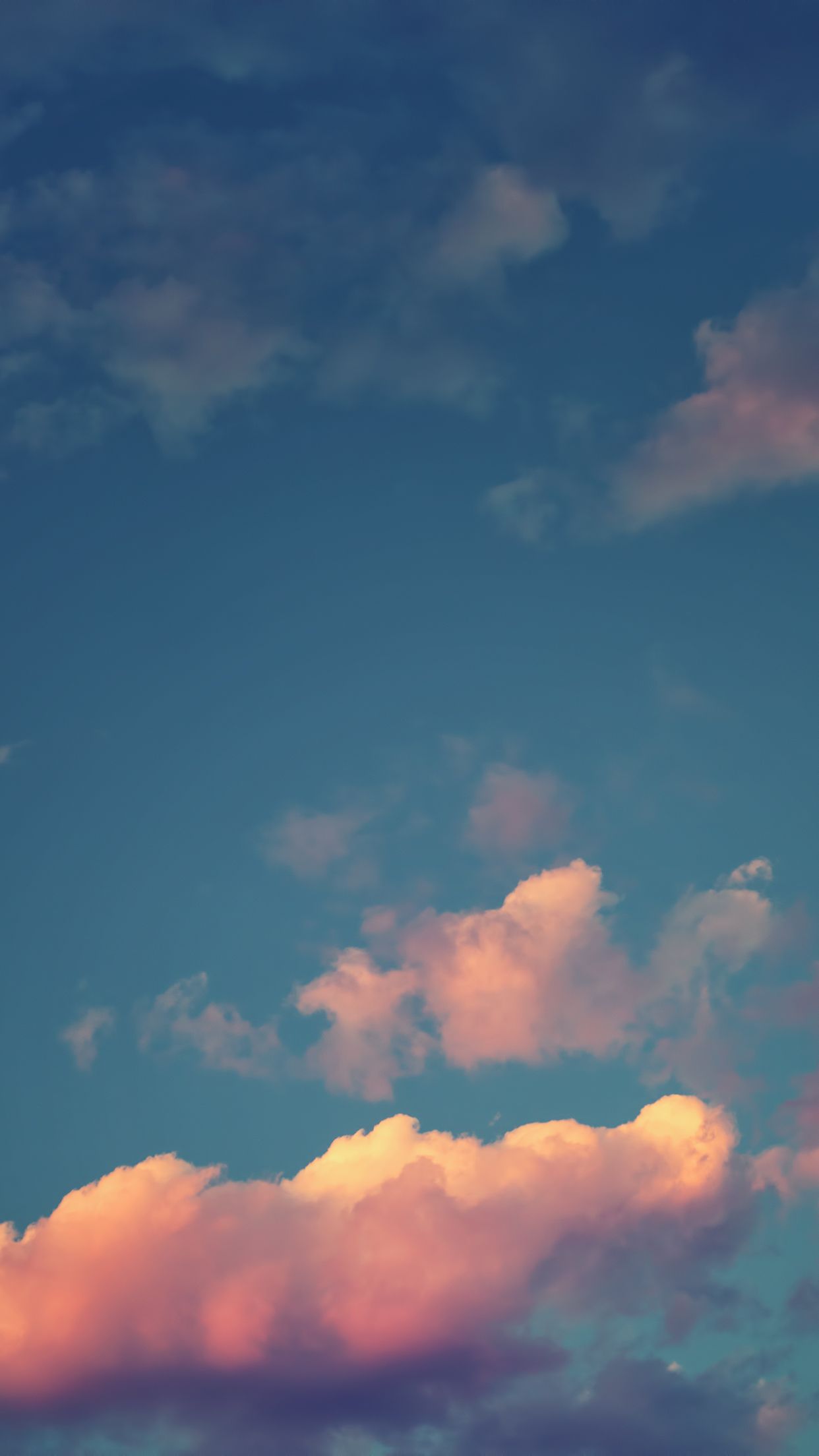Fondos de puesta de sol y nubes para iPhone 6 y iPhone 6 Plus