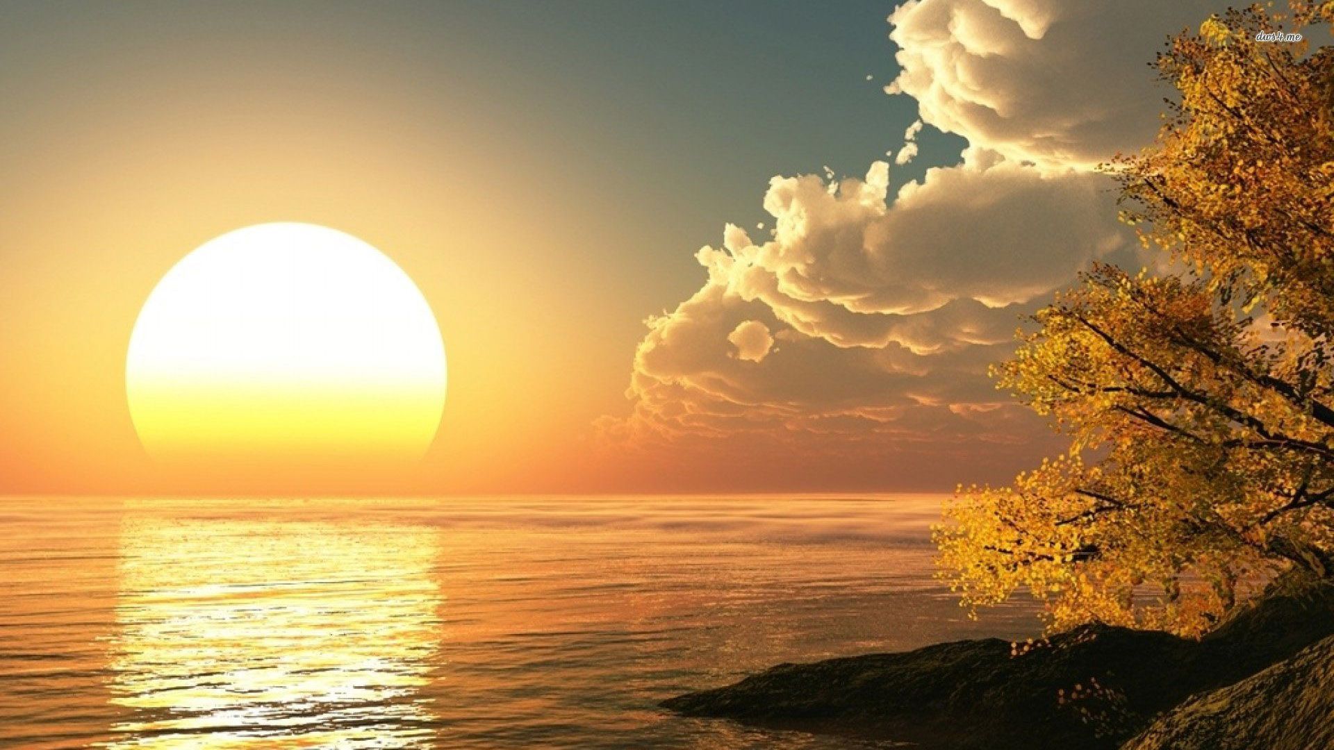 Rising Sun Wallpapers - Fondos de pantalla de la cueva