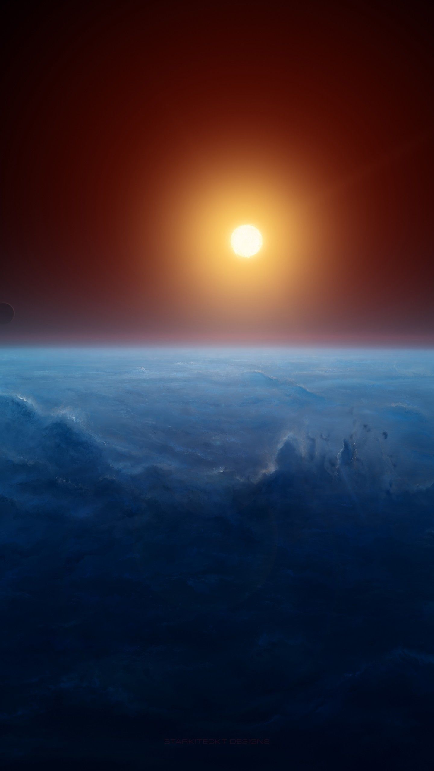 Fondo de pantalla Sol, Tierra, Horizonte, HD, 4K, 8K, Espacio, # 4307