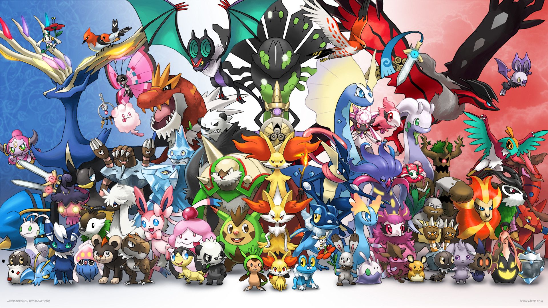 Todos los fondos de pantalla legendarios de Pokemon (más de 79 imágenes)