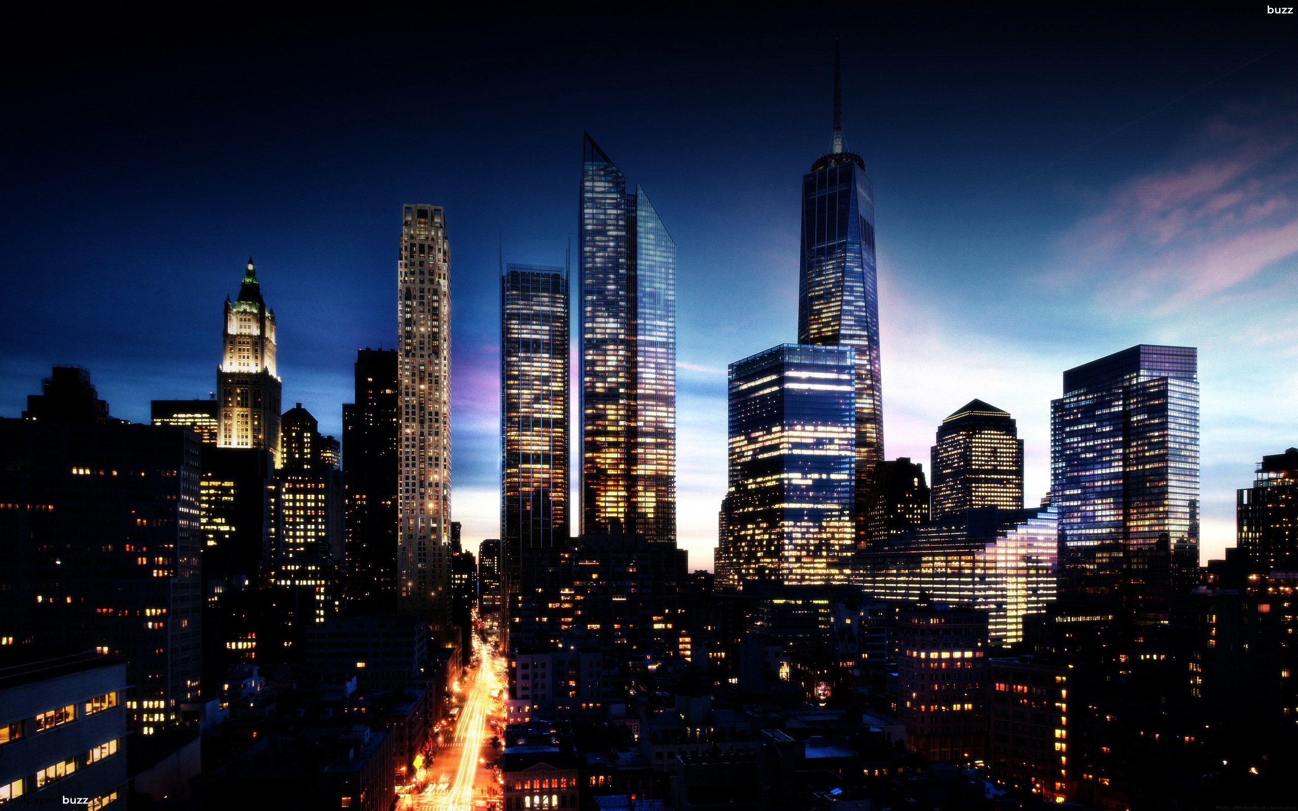 The City HD Wallpaper