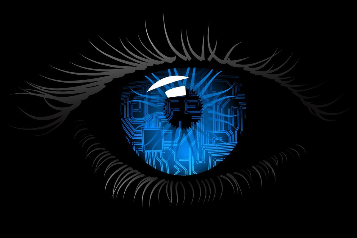 Resolución 1200x800 Wallpapers: Vector eye android wallpaper Android