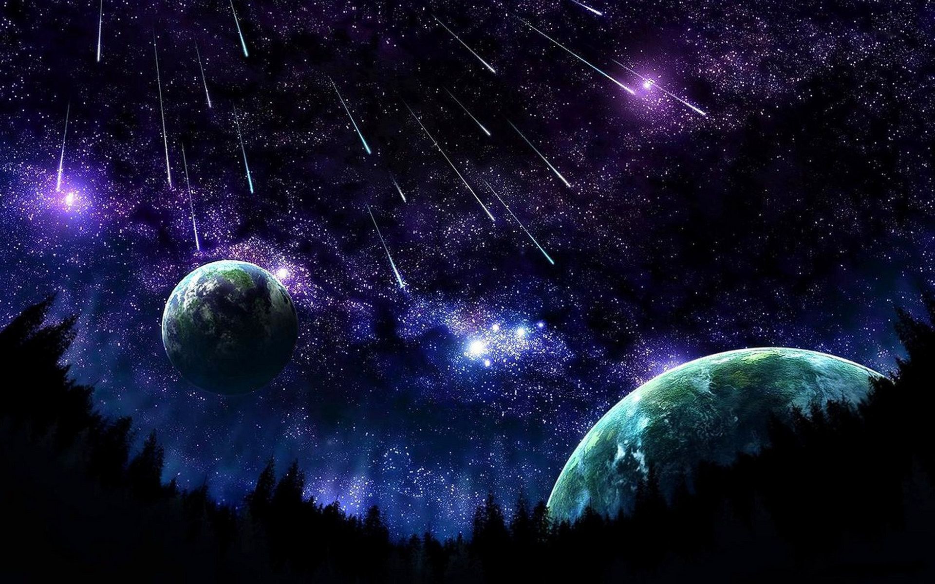 Desktop Night Sky HD Fondos de pantalla