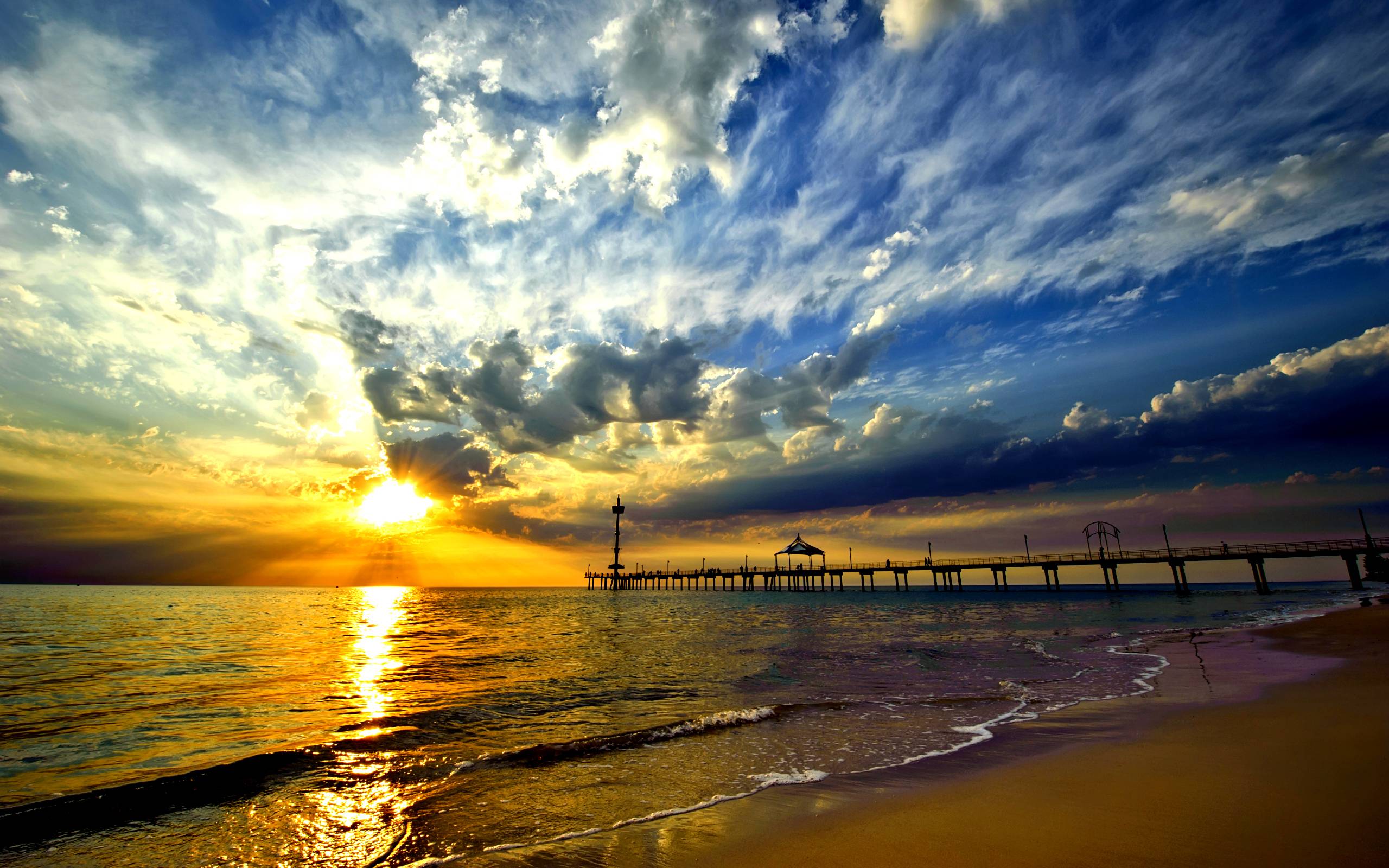 Fondos de pantalla para> Beautiful Sky Wallpaper - Sunset de alta resolución