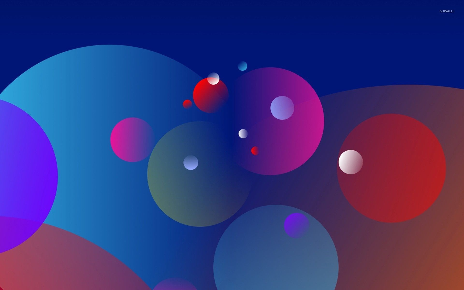 Fondo de pantalla de círculos coloridos [5] - Fondos de pantalla abstractos - # 26096