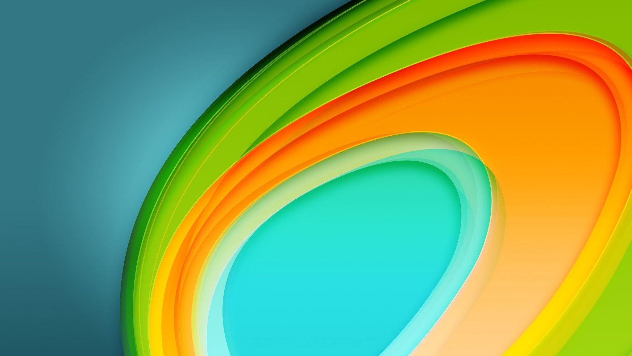 Descargar 2048x1152 Círculos, Fondos coloridos - WallpaperMaiden