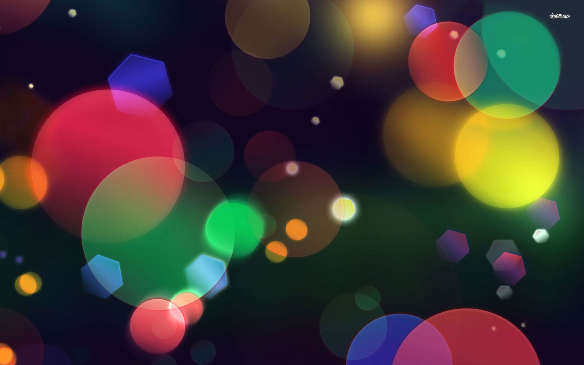Fondo de pantalla de Círculos de colores - Fondos de pantalla abstractos - # 3232