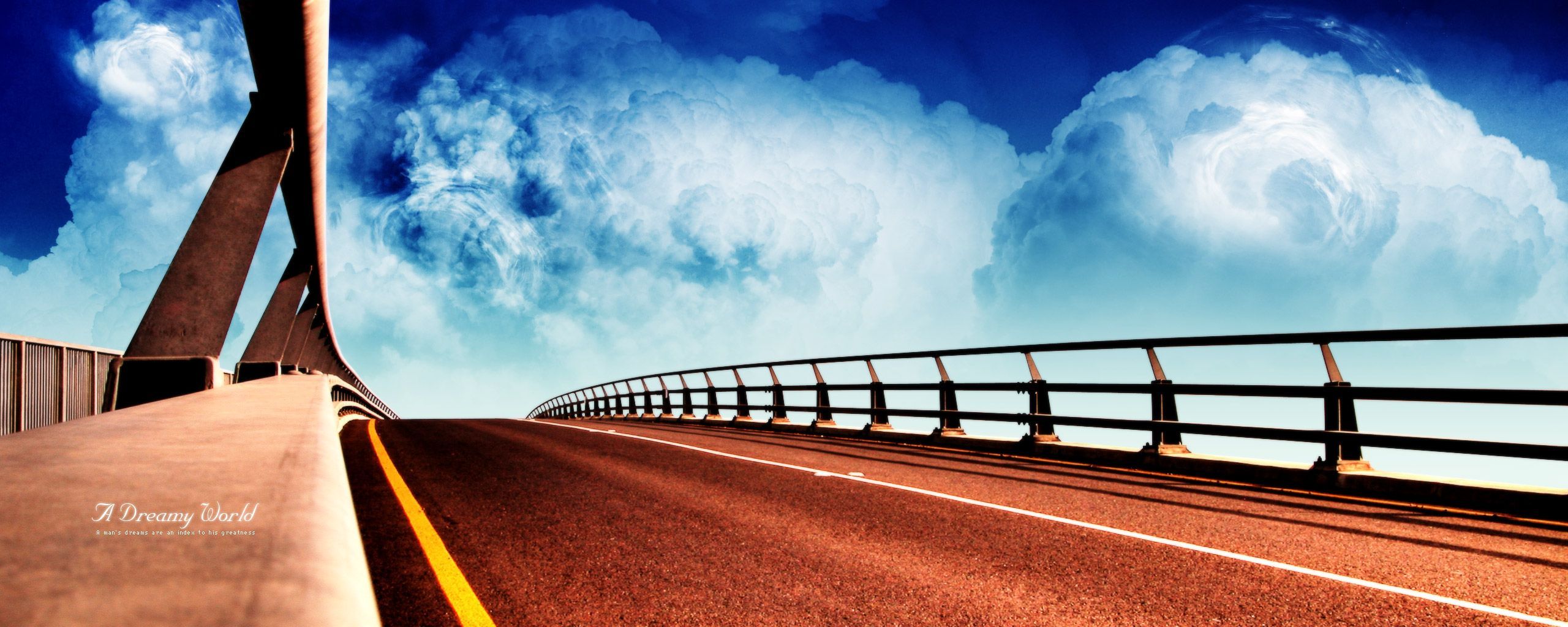 Descargar fondo de pantalla:, carretera, puente, descargar foto, fondos de escritorio