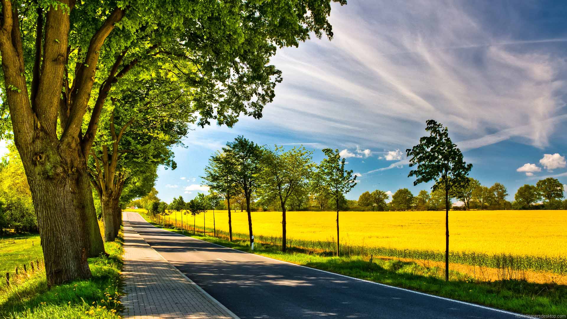 Beautiful Road Wallpapers (49+) Fondos de Escritorio