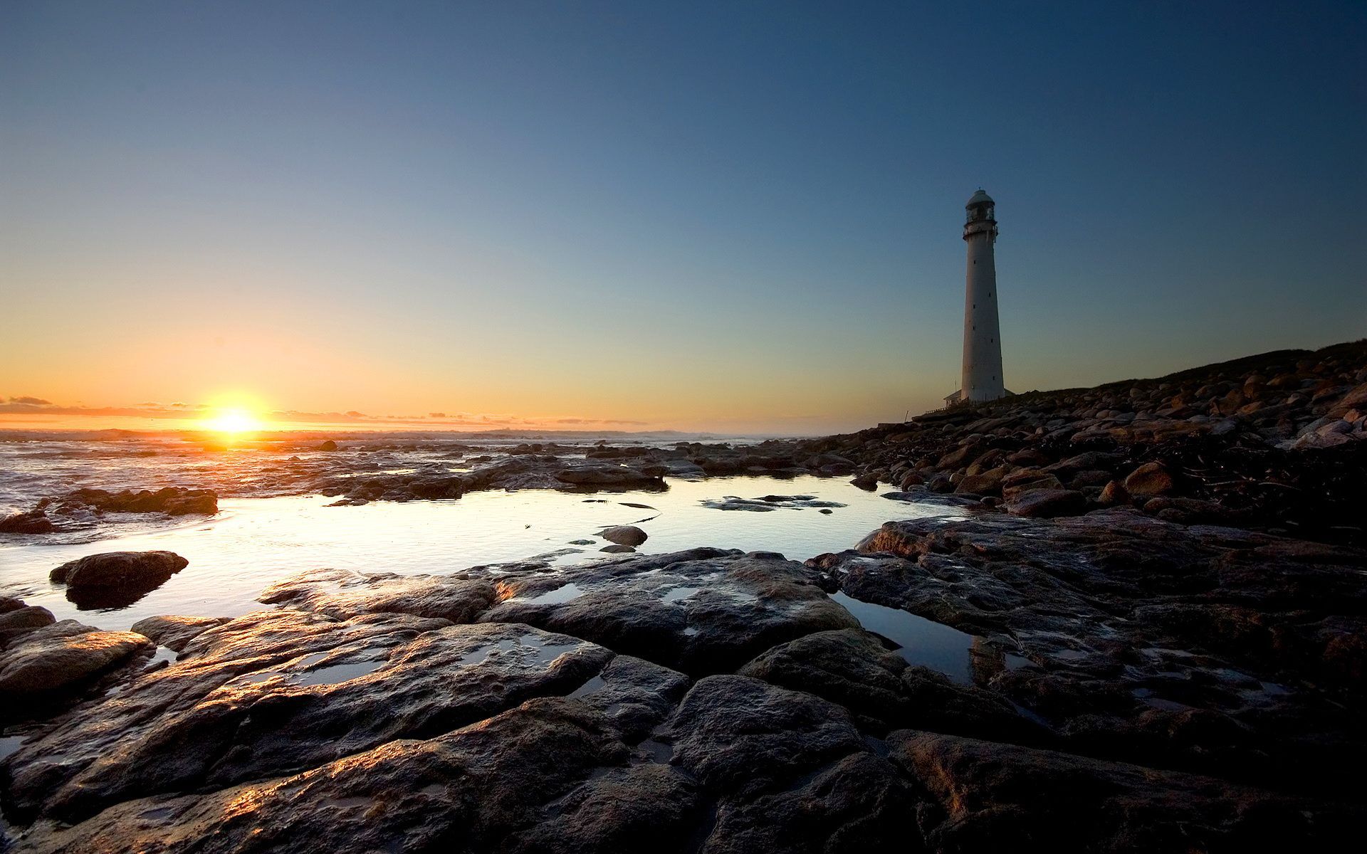 imágenes de faros | Faro Fondos de pantalla | BALIZAS (2) | Puesta de sol