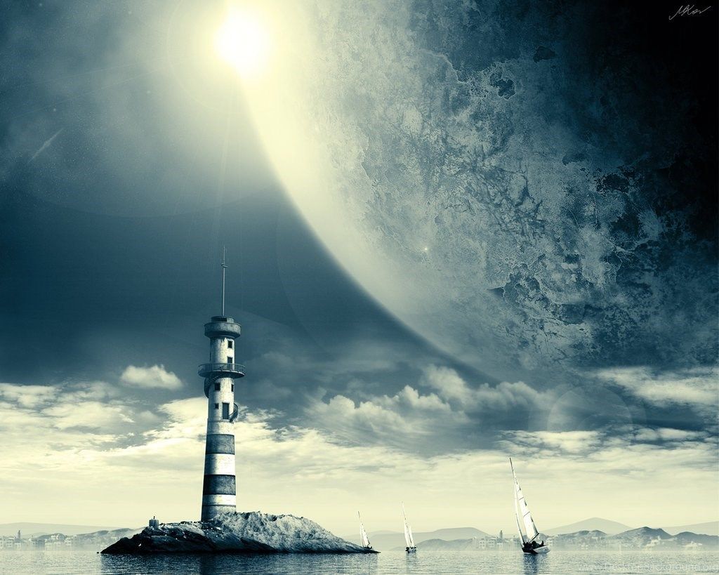 Dark Lighthouse Wallpapers Fondo de Escritorio