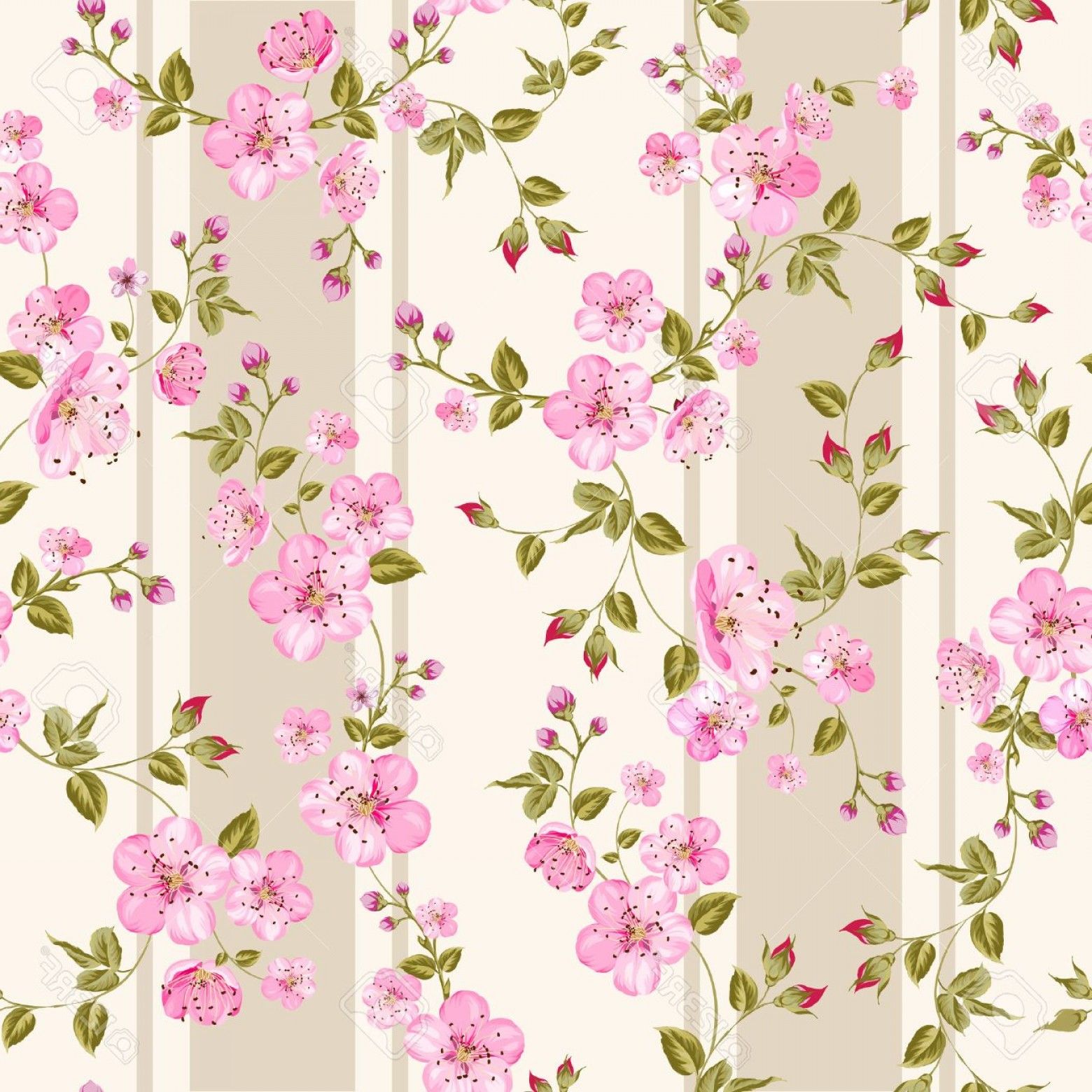 Fondos de fondos de flores de vectores | SOIDERGI