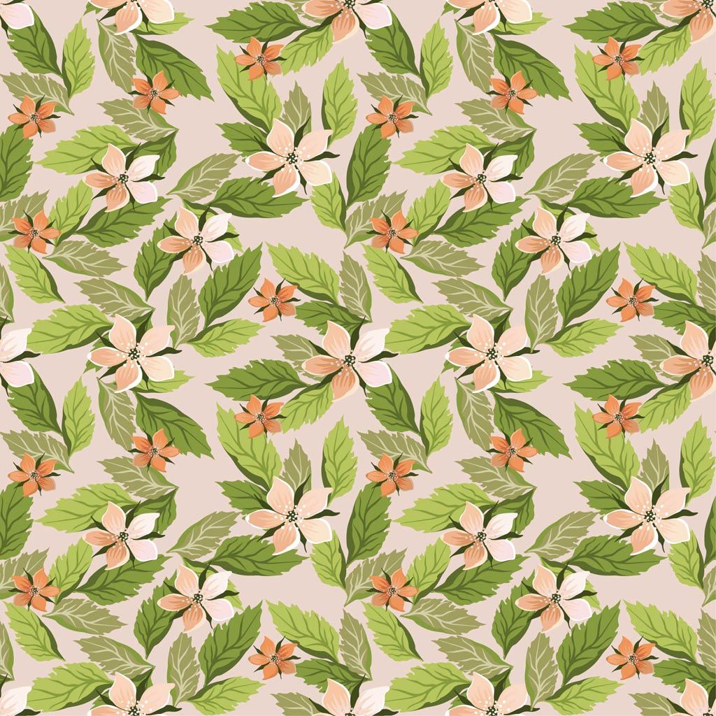 Patrón de papel tapiz de flores | vectores gratis | UI Descargar