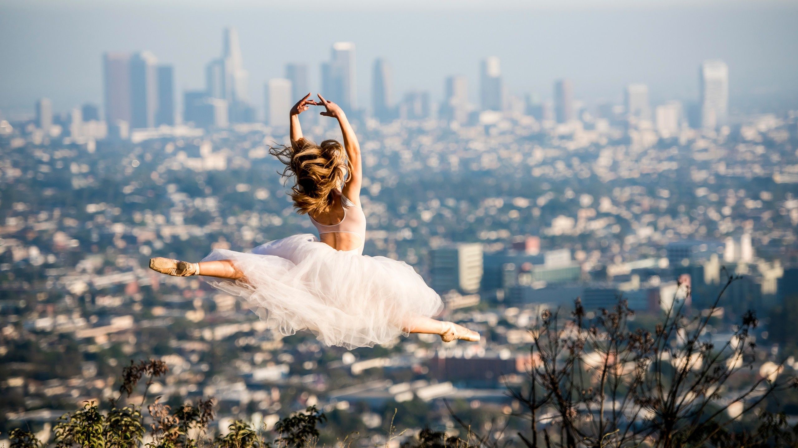 Descargar fondo de pantalla hermoso ballet, bailarina, zapatos de punta