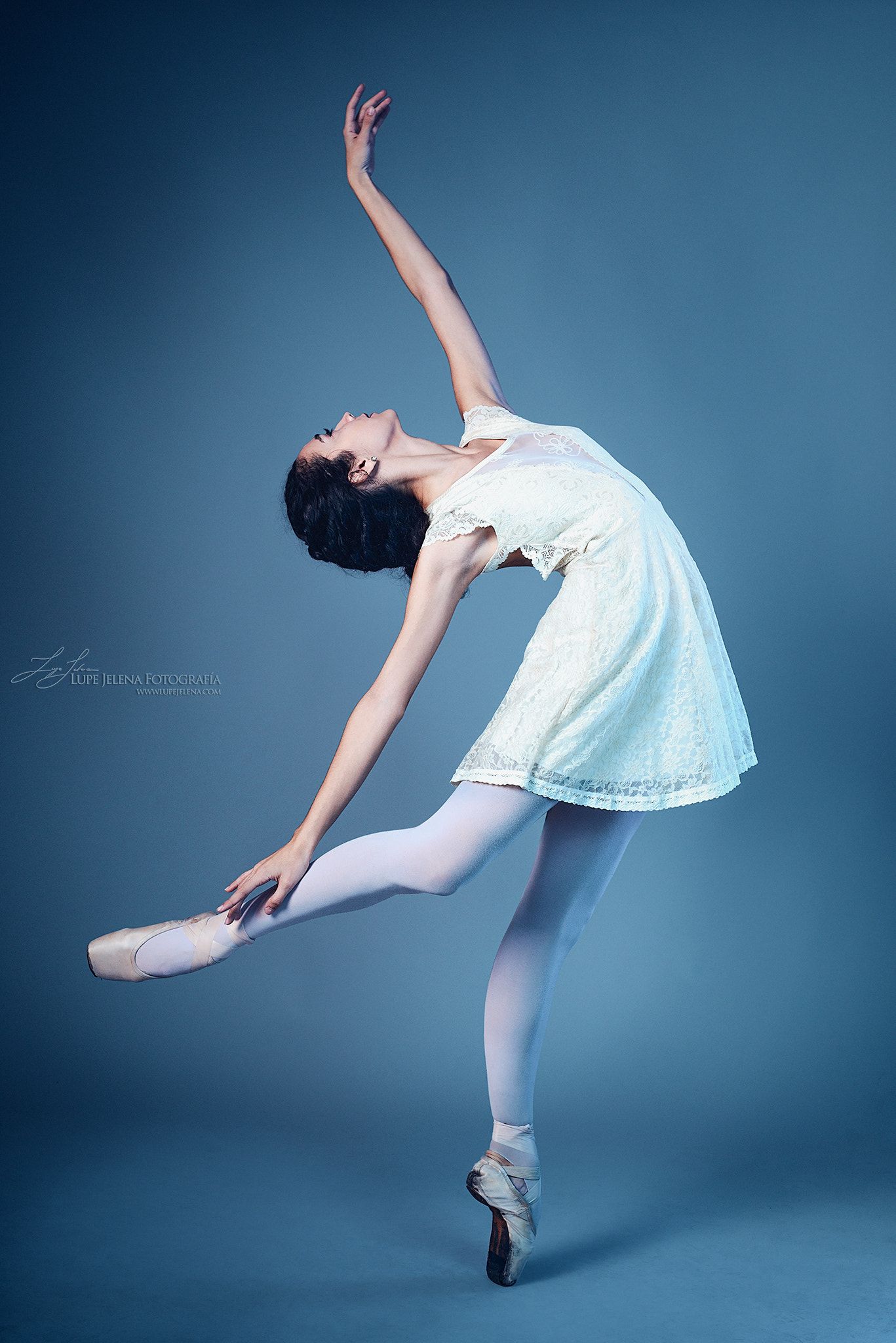 Fondos de pantalla: Lupe Jelena, 500 px, mujer, modelo, bailarina, azul