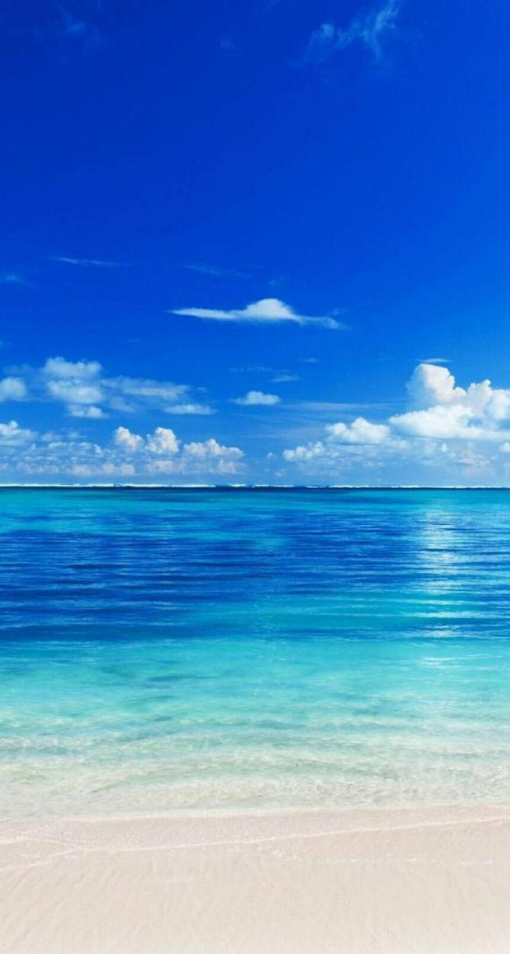 Fondo de pantalla de playa para iPhone o Android. Etiquetas: océano, mar, fondos