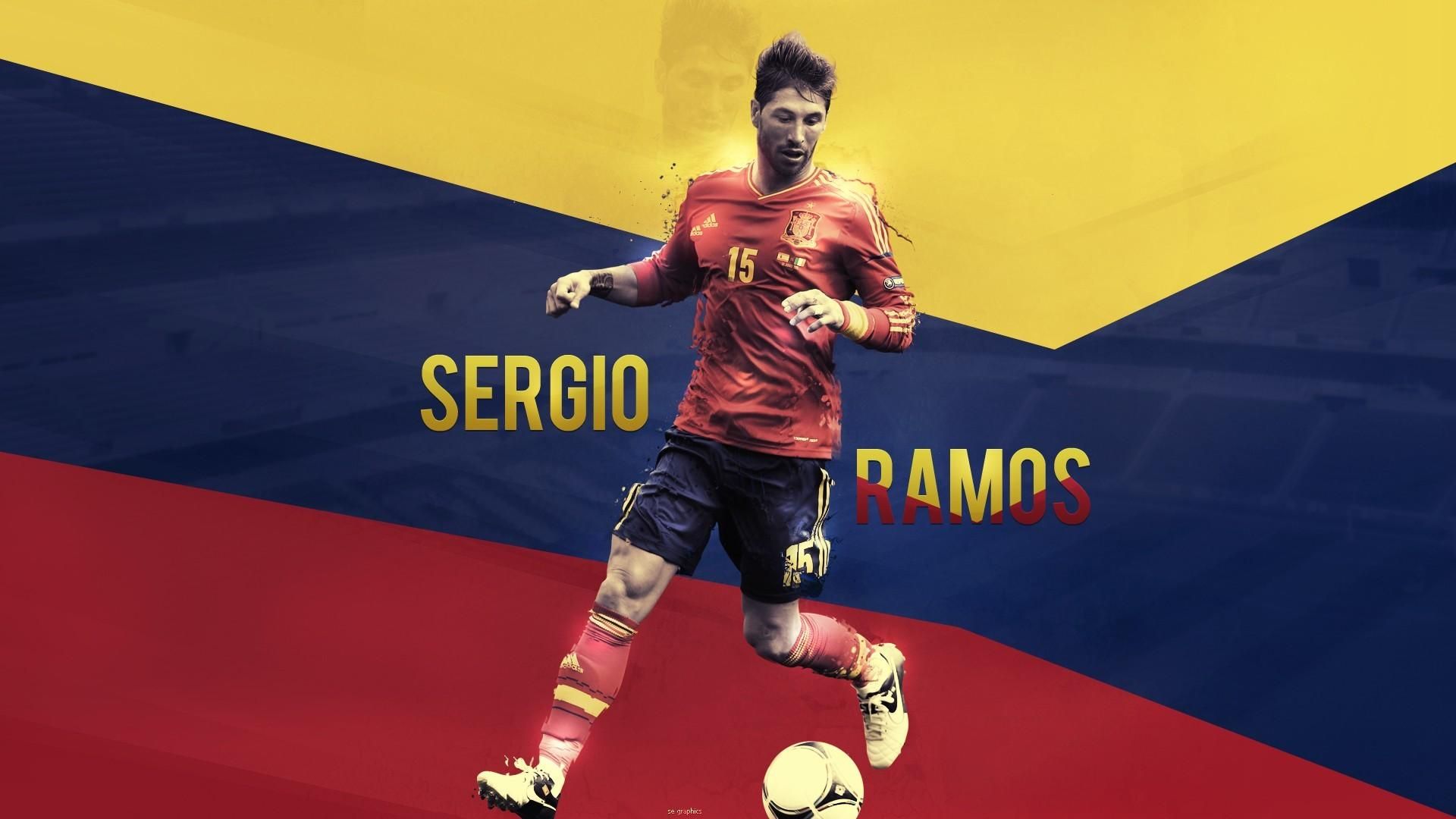 Fondo de pantalla de Sergio Ramos 1920x1080