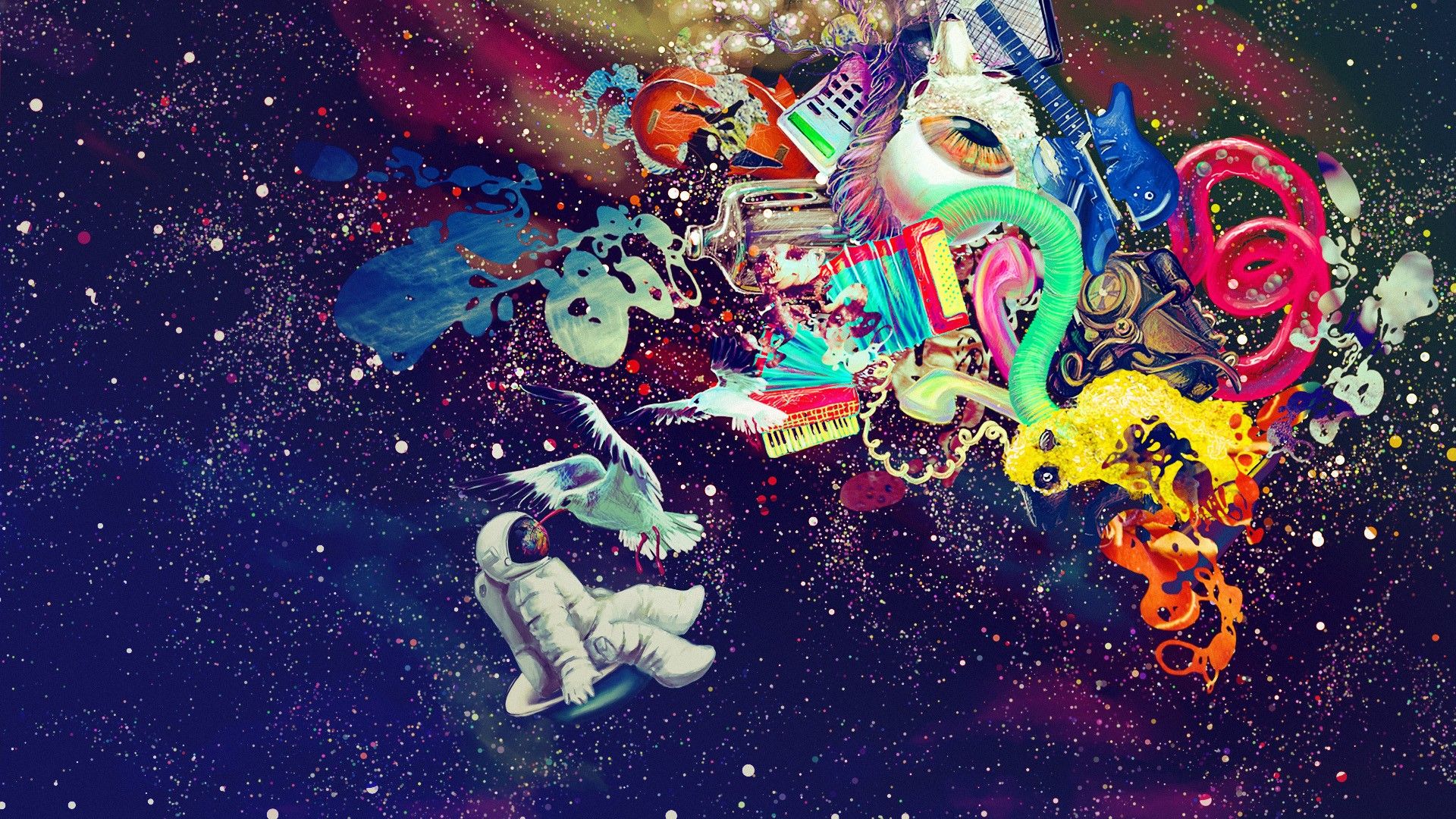Fondos psicodélicos 1080p # 84D2Z4D | WallpapersExpert.com