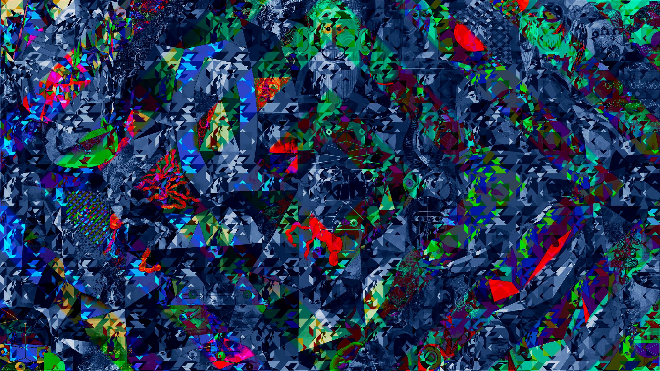 Trippy Psychedelic Wallpaper 2560x1440p - Imgur