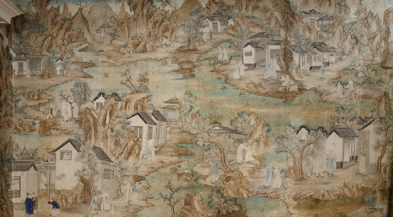 Resumen de papel tapiz chino | Colecciones de fideicomisos nacionales