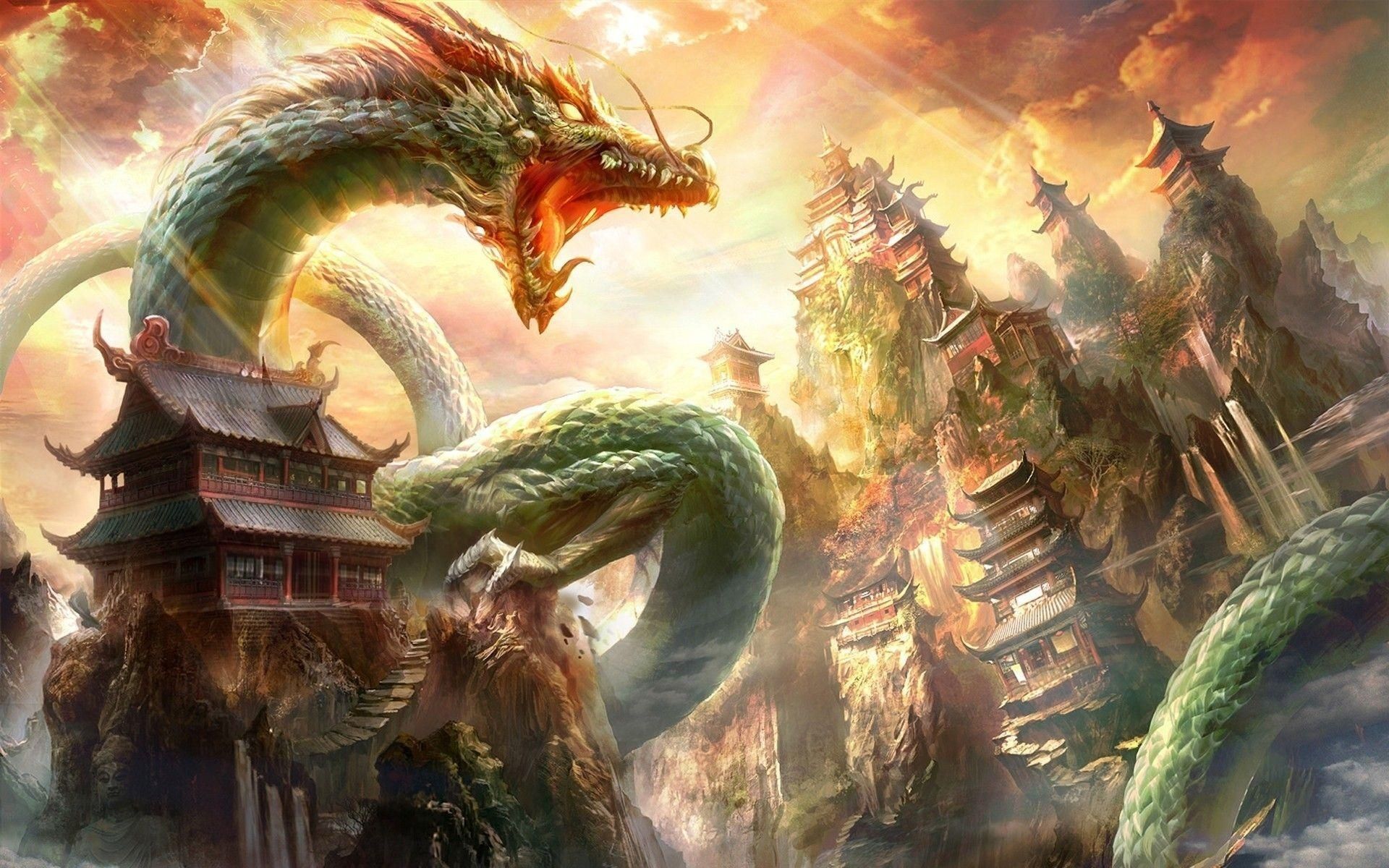Chinese Dragon Wallpapers - Chinese Dragon (# 137787) - HD Wallpaper