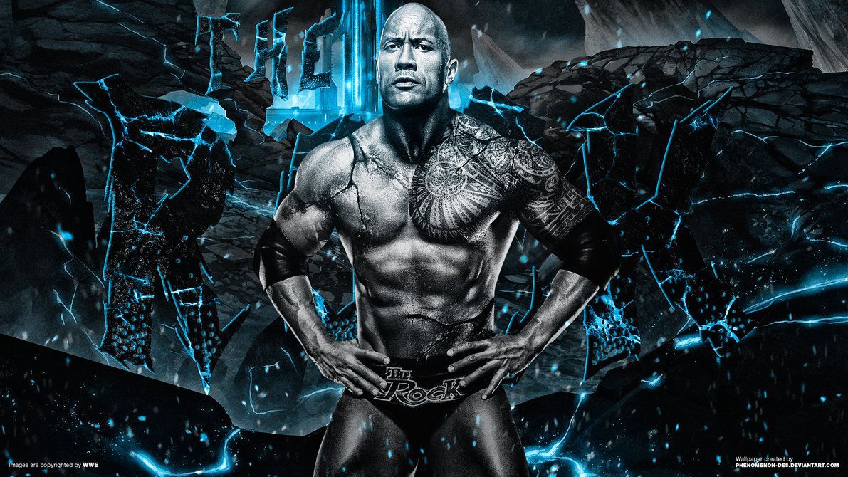 Wwe The Rock Wallpaper
